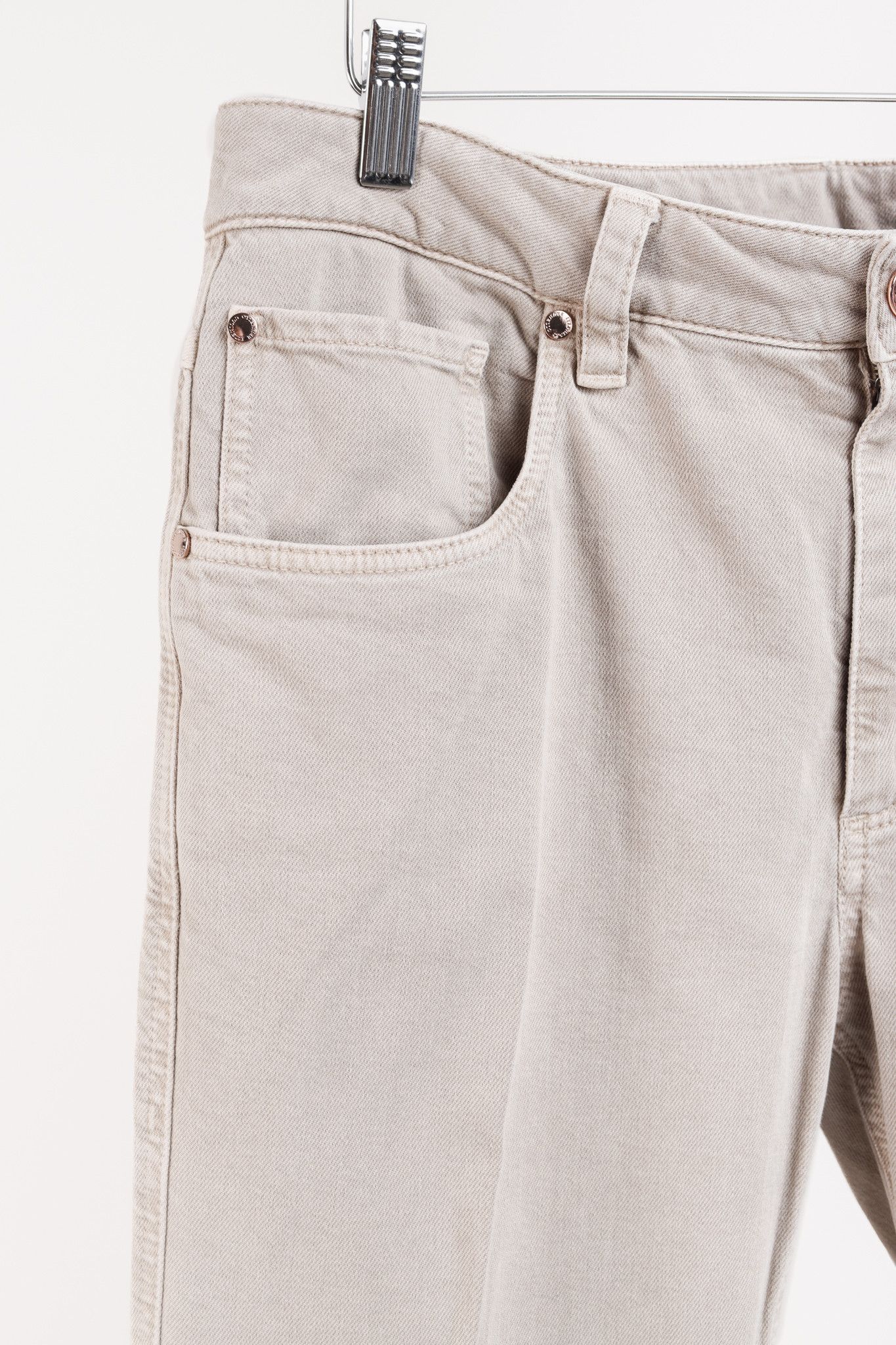 Brunello Cucinelli Brunello Cucinelli AW23 Monili-Bead Straight Leg Jeans Size 28" / US 6 / IT 42 - 4 Thumbnail