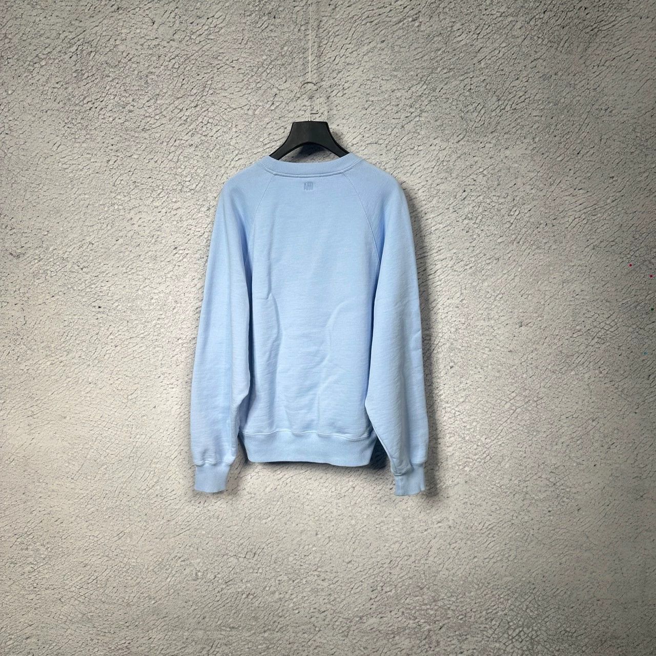 AMI sky blue heart embroidered sweatshirt unisex Size US XL / EU 56 / 4 - 2 Thumbnail