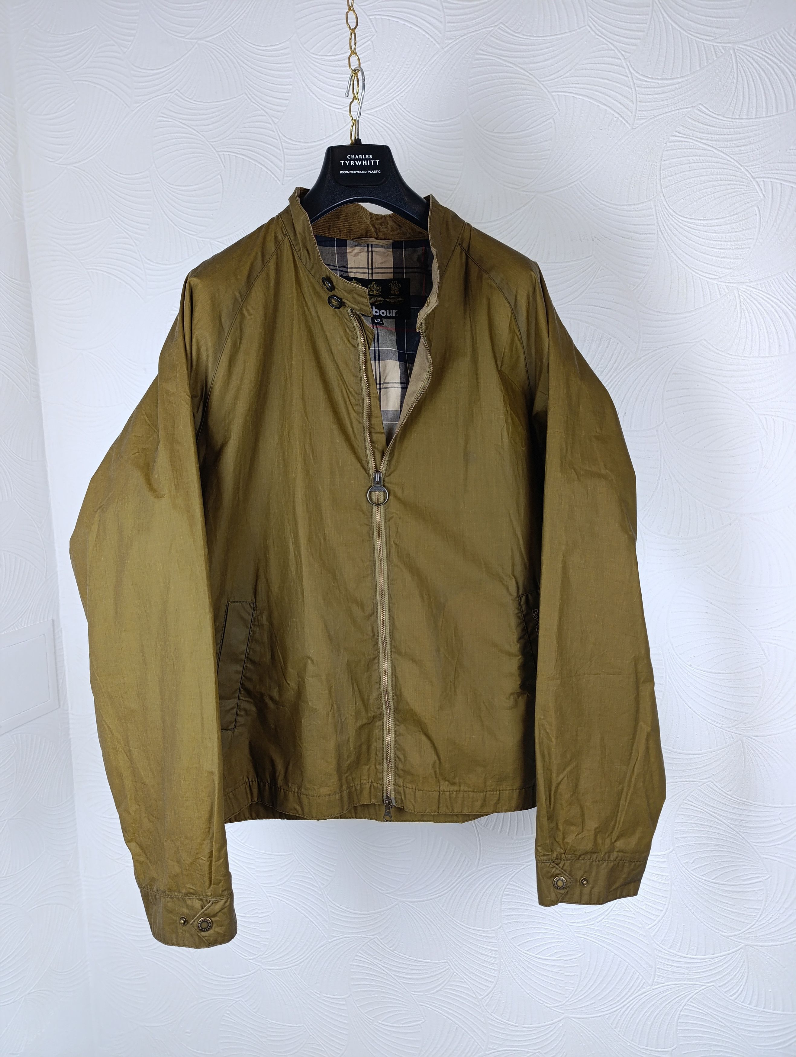 Barbour BARBOUR ENDER SAND WAX MENS JACKET XXL Size US XXL / EU 58 / 5 - 1 Thumbnail