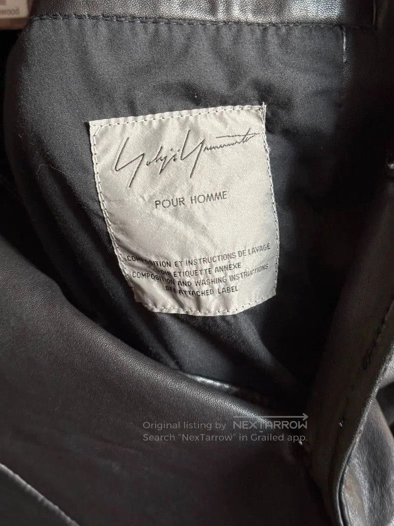 Yohji Yamamoto Yohji Yamamoto Leather Blazer 2010AW. Size US M / EU 48-50 / 2 - 3 Thumbnail