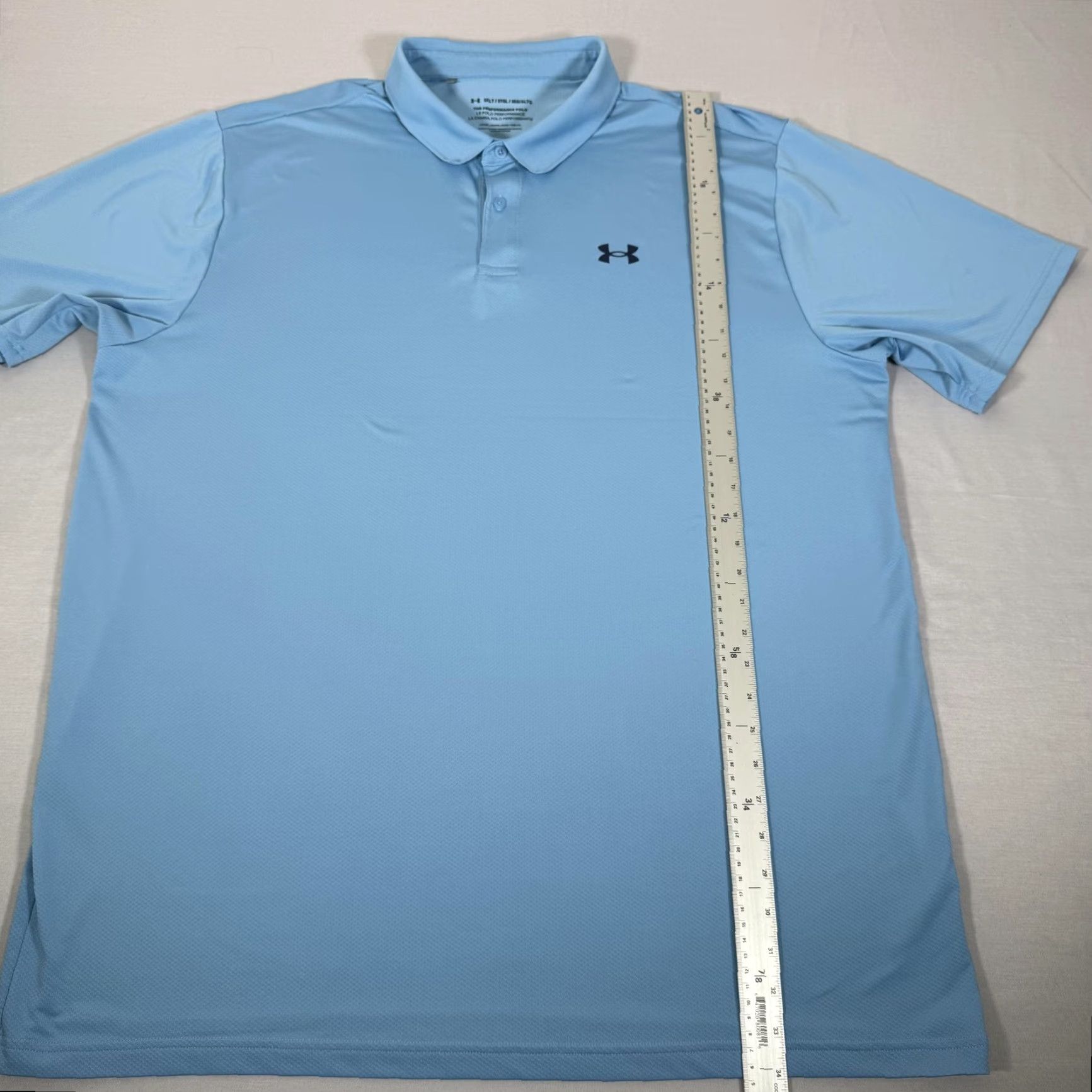 Under Armour Under Armour Polo Shirt Mens 3XL Blue Performance Golf Stretch Athletic Basic Shirt Size US XXL / EU 58 / 5 - 5 Thumbnail