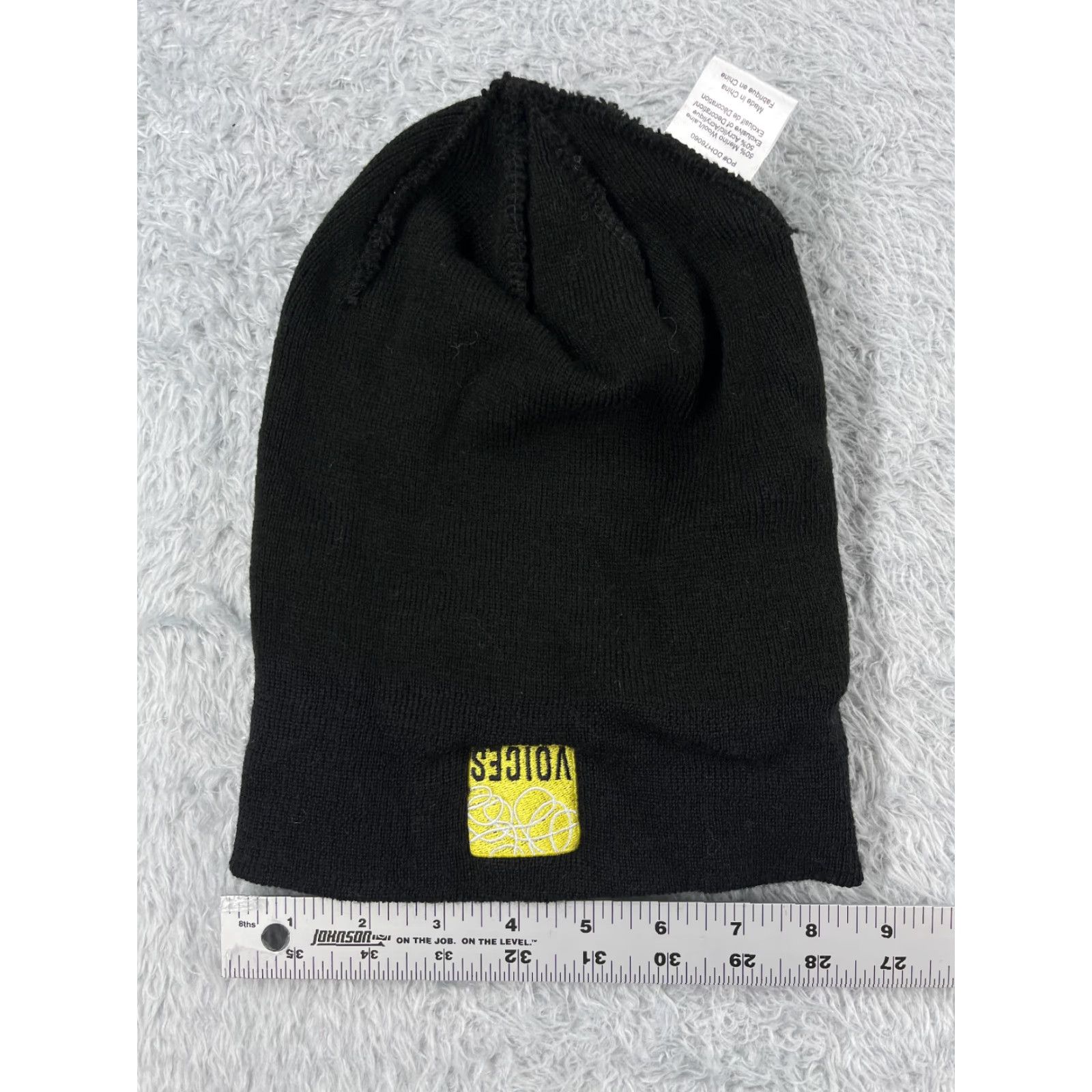 Vintage Dri Duck Beanie Adult One Size Black Knit Wool Acrylic Blend Ski Outdoor Logo Mens Size ONE SIZE - 6 Thumbnail