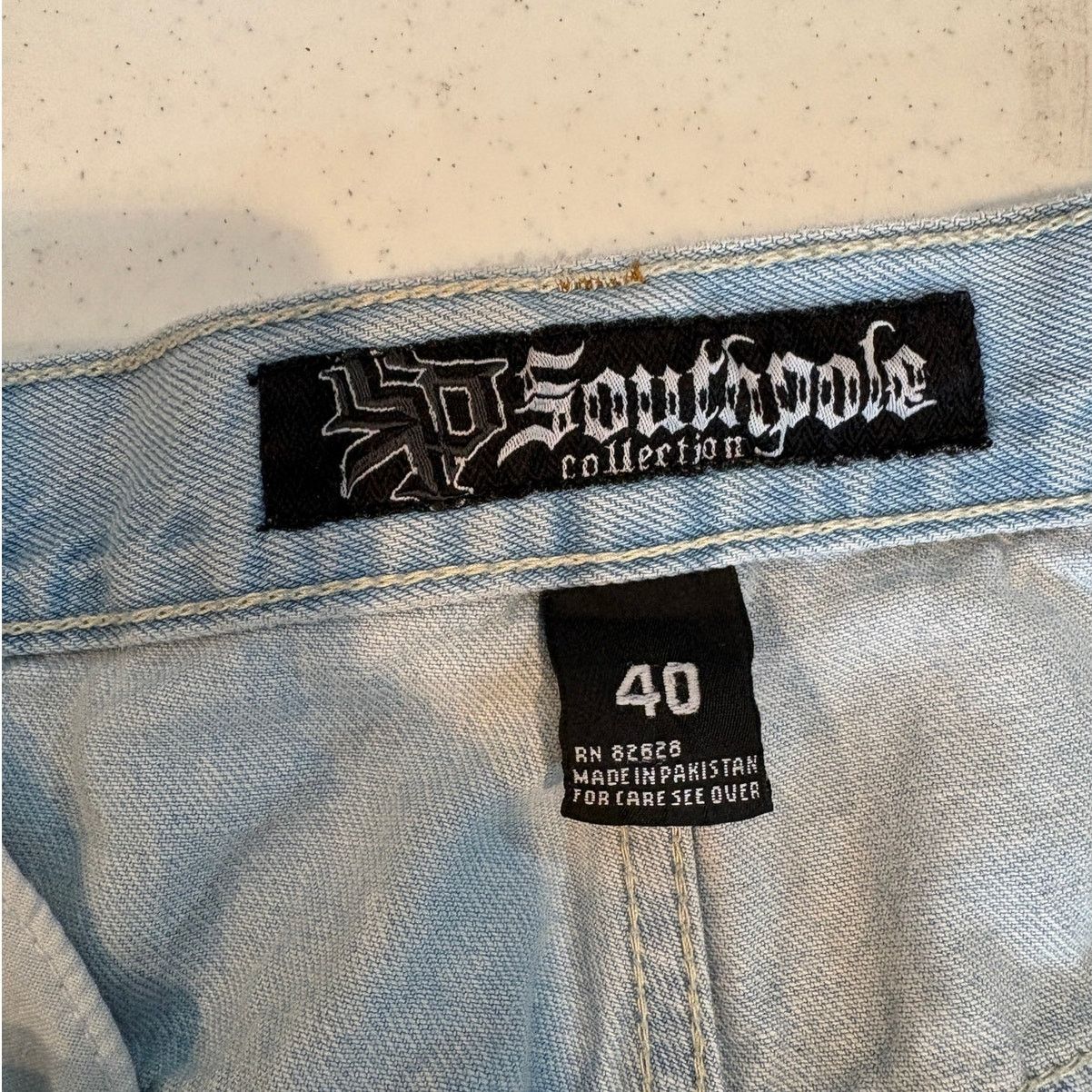 Southpole × Vintage Southpole Baggy Denim Jeans Y2K Mens 38x28 Wide Leg Skater Size US 38 / EU 54 - 12 Thumbnail