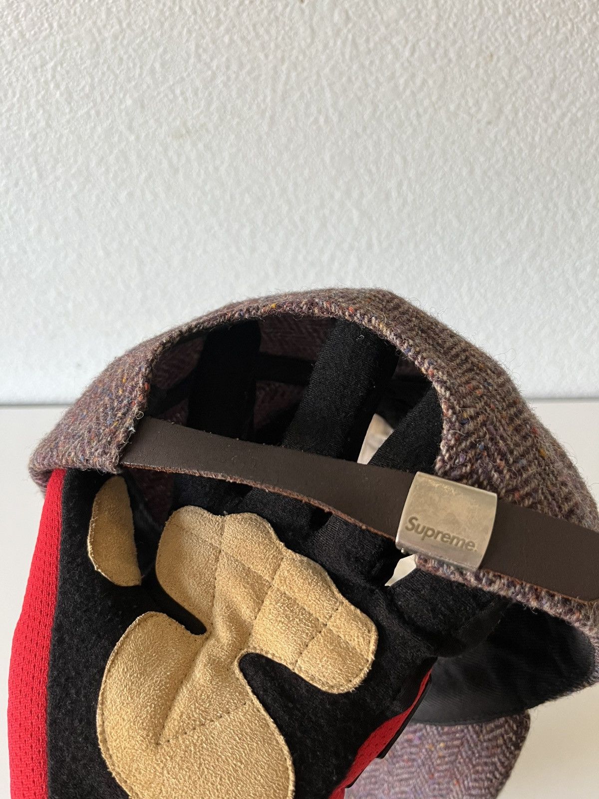 Supreme FW16 Wool Herringbone Classic Logo Hat | Grailed