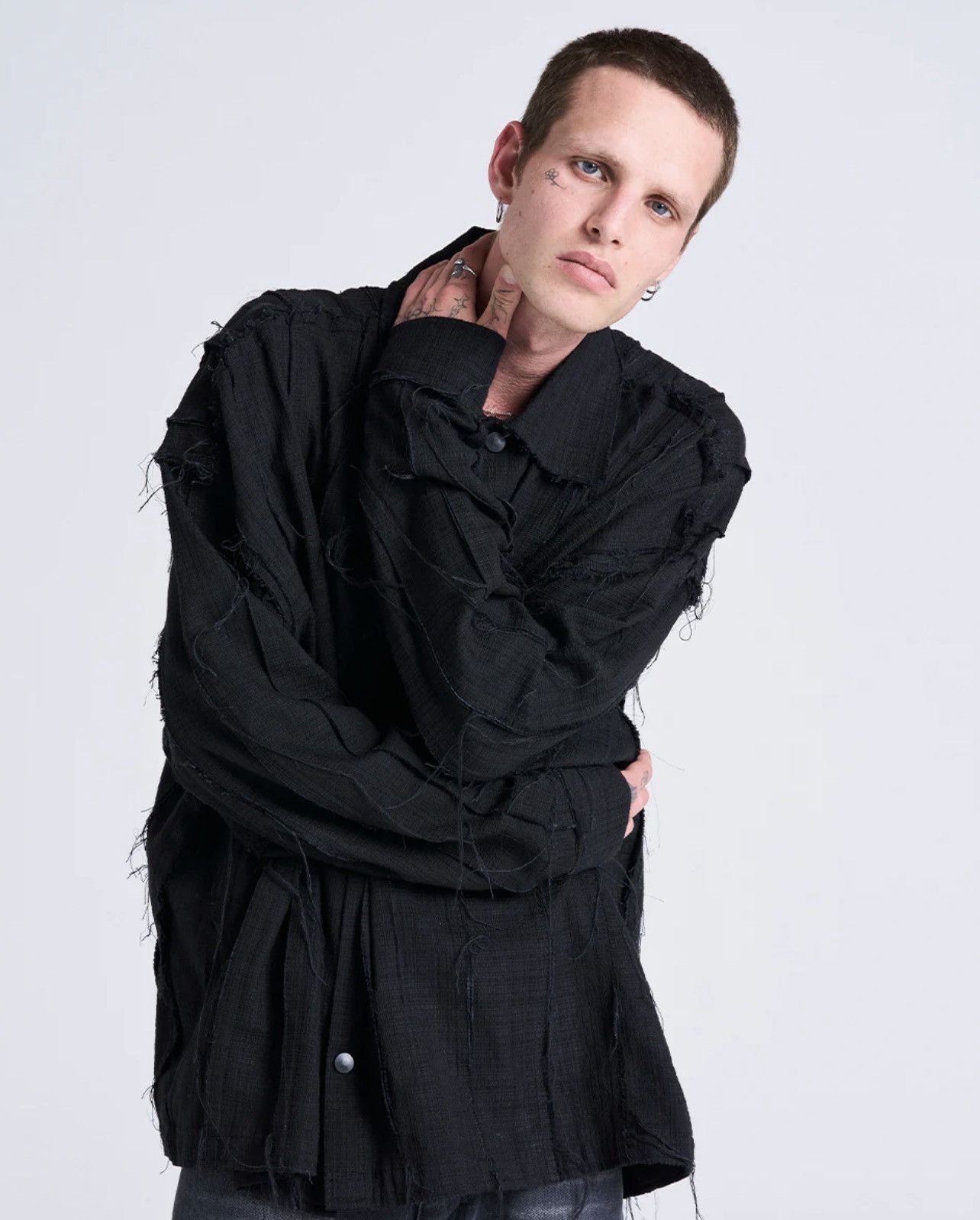 Katharine Hamnett London Katharine Hamnett Long-sleeved Button-down Shirt Size US L / EU 52-54 / 3 - 1 Thumbnail