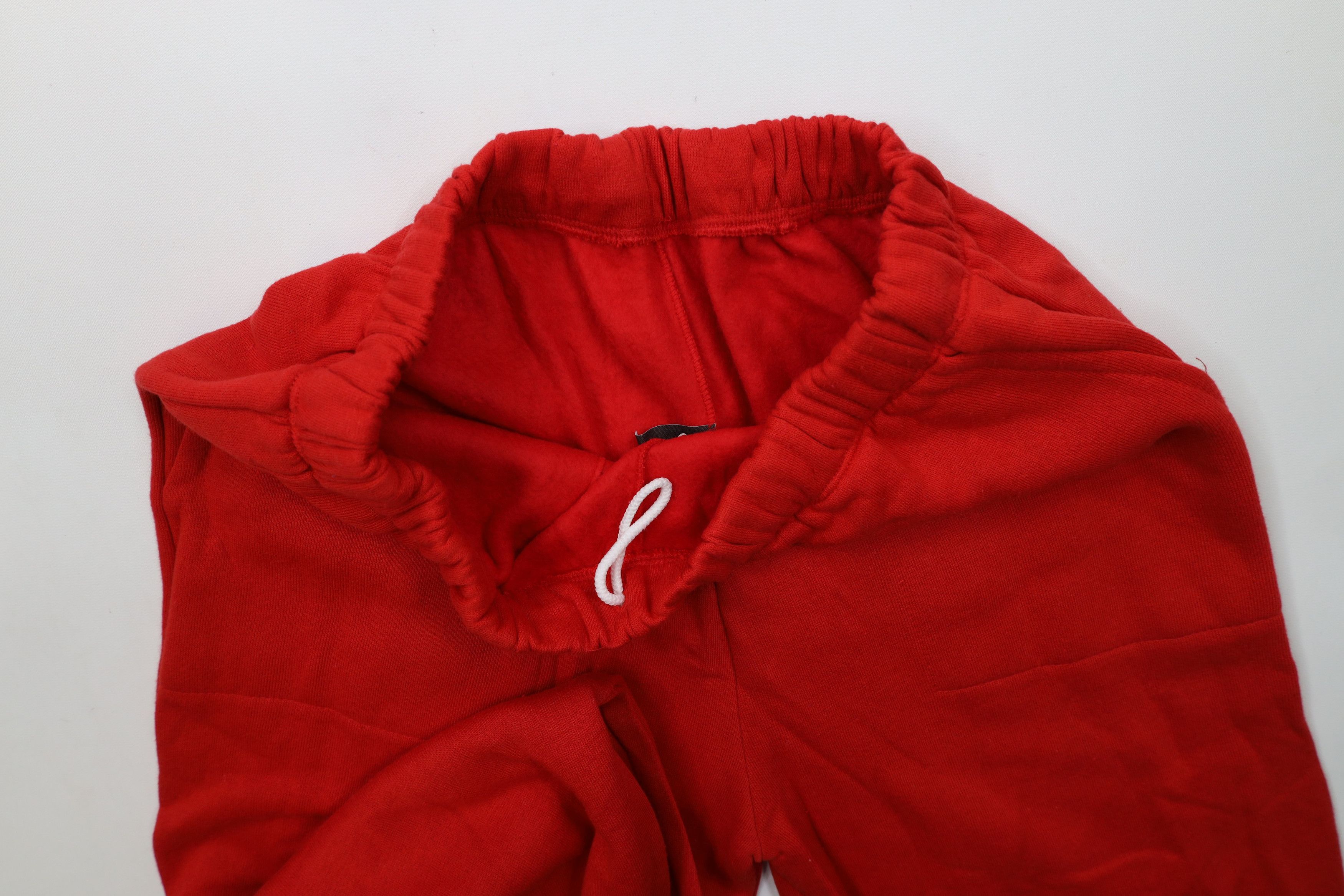 Vintage Deadstock Vintage 90s Streetwear Sweatpants Joggers Red USA Size US 38 / EU 54 - 6 Thumbnail