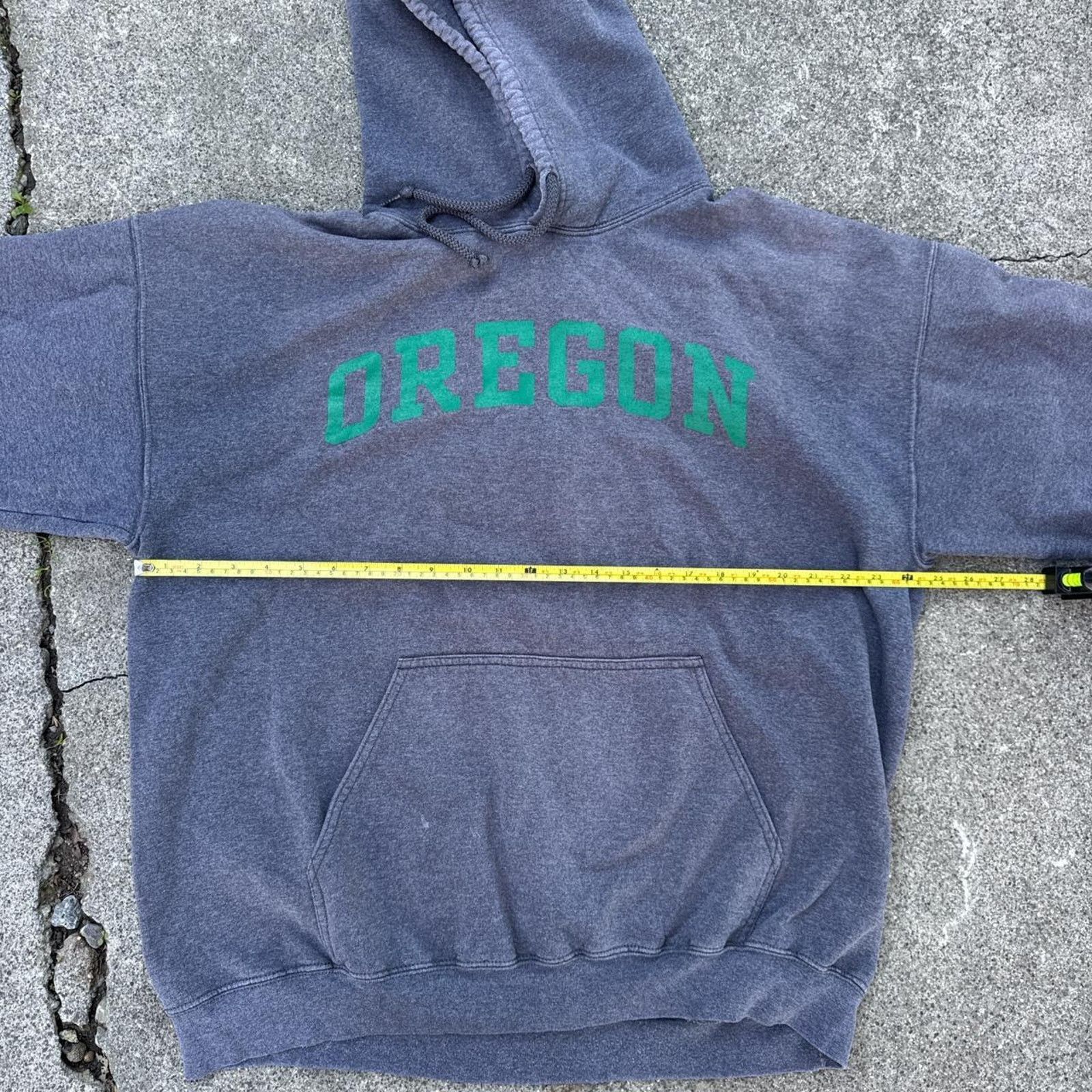 Perrin University of Oregon Gray Hoodie – Size XL Size US XL / EU 56 / 4 - 5 Thumbnail