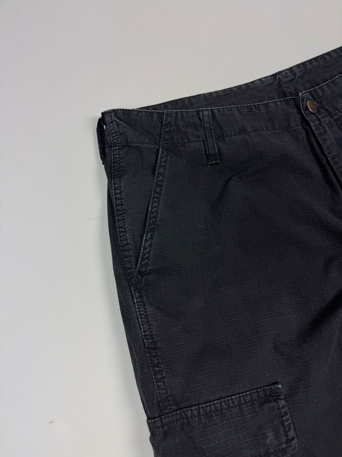 Carhartt Faded Carhartt Regular Cargo Black Pants Size US 34 / EU 50 - 9 Thumbnail