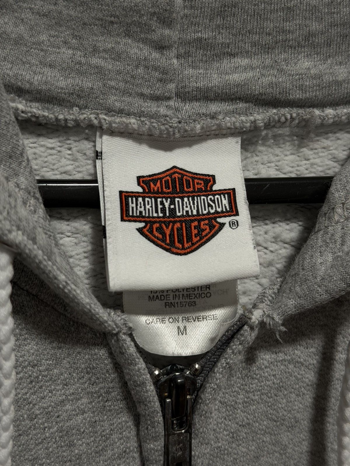 Harley Davidson Vintage Harley Davidson Graphic Zip Up Hoodie Size US S / EU 44-46 / 1 - 4 Thumbnail