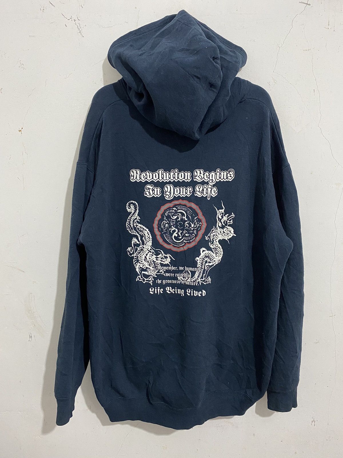 Hysteric Glamour Japanese tribal poem dragon hooded Size US XL / EU 56 / 4 - 1 Thumbnail