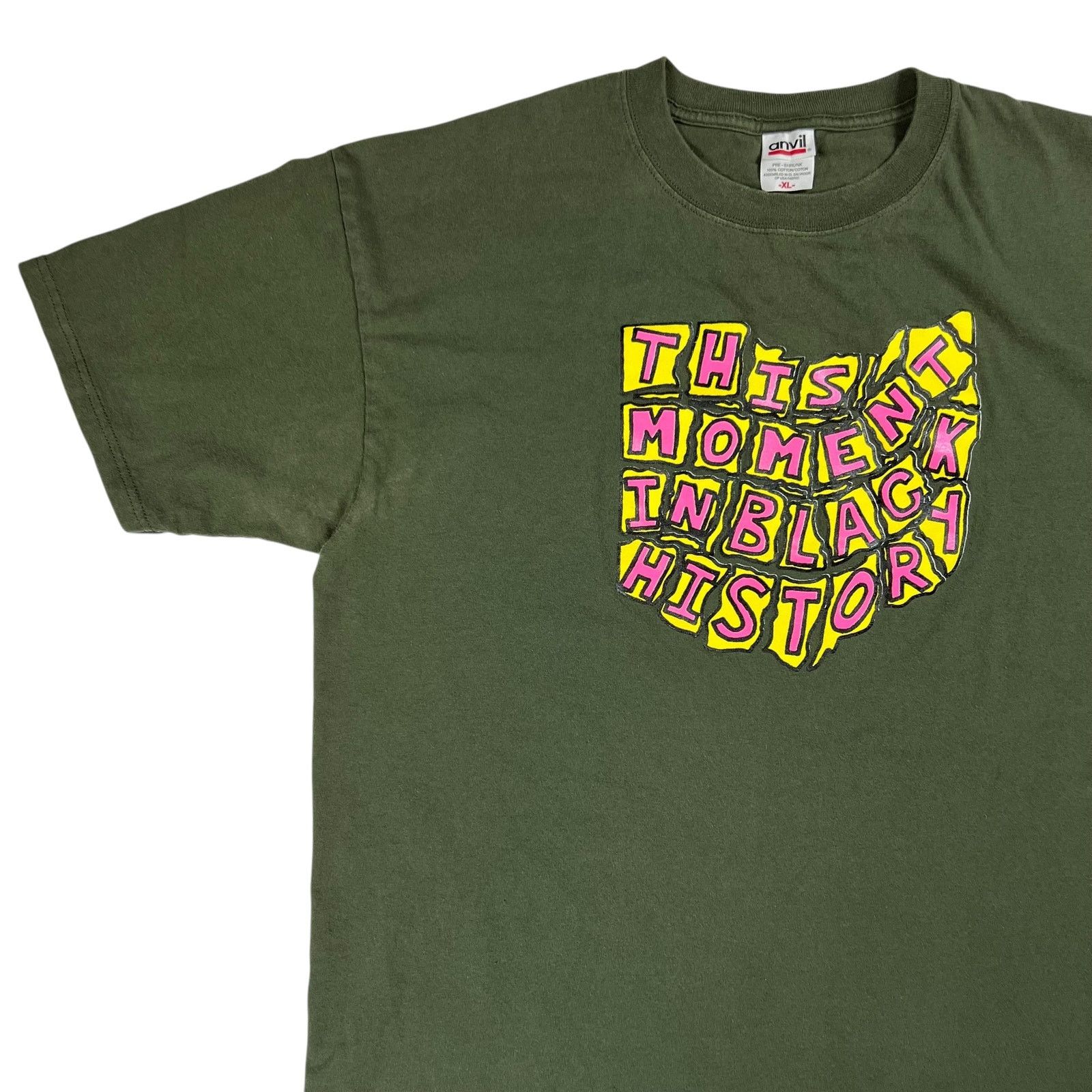 Anvil × Vintage Vintage Y2K This Moment In Black History tee (XL) Size US XL / EU 56 / 4 - 4 Thumbnail