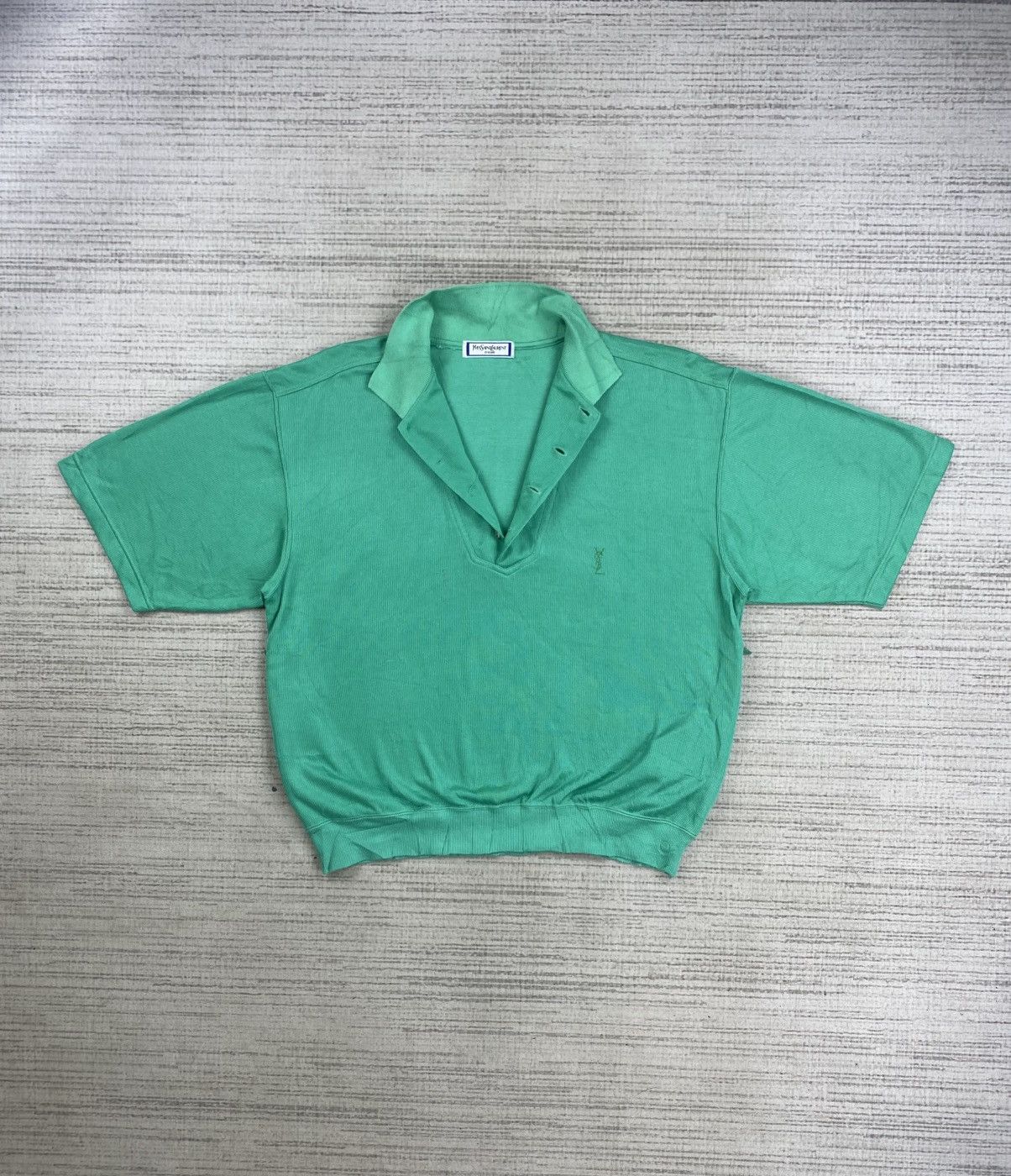 Yves Saint Laurent Vintage 90s Yves Saint Laurent Tricots Polos Shirt Size M / US 6-8 / IT 42-44 - 6 Thumbnail