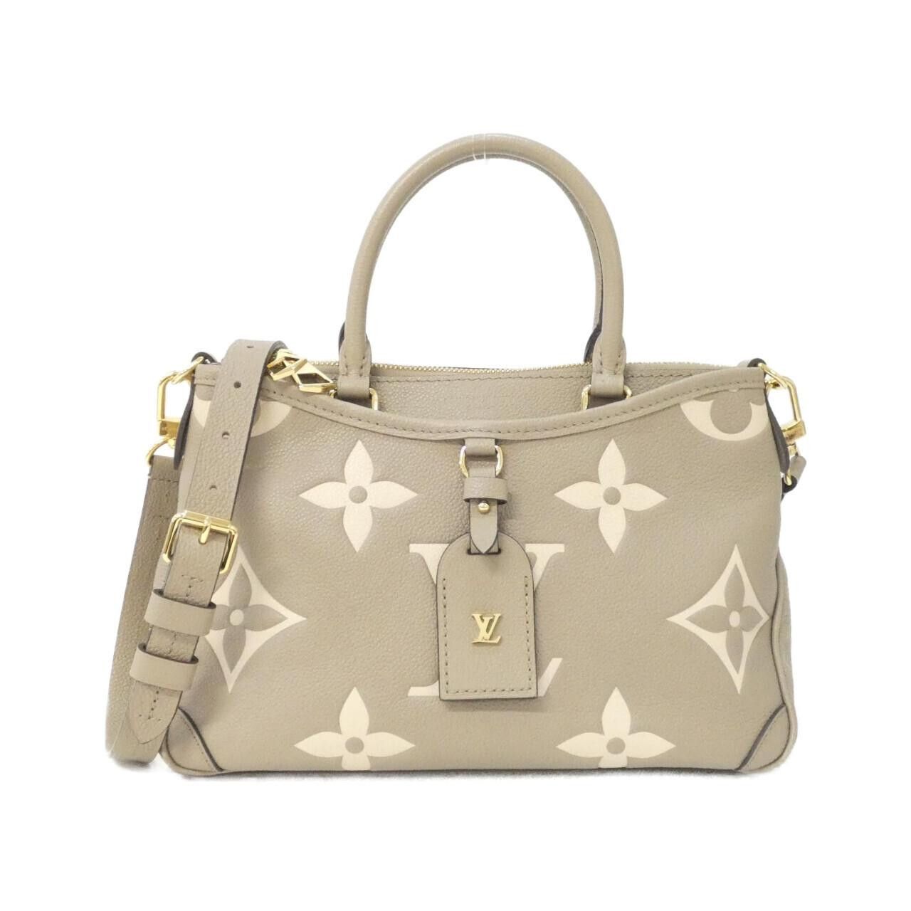 Louis Vuitton Louis Vuitton Louis Vuitton Two-Tone Monogram Empreinte Trianon Bag Leather Shoulder Bag M46585 DUTY FREE for USA Size ONE SIZE - 1 Thumbnail