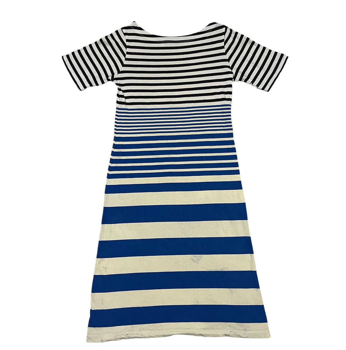 Japanese Brand × Marni × Uniqlo UNIQLO X MARNI STRIPES SHORT SLEEVE DRESS Size S / US 4 / IT 40 - 2 Thumbnail