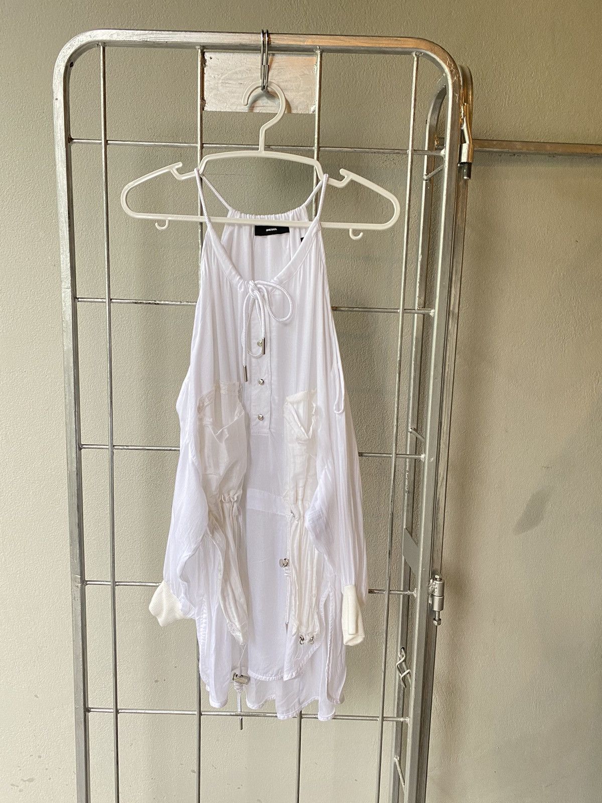 Diesel Diesel white blouse Size ONE SIZE - 24 Thumbnail