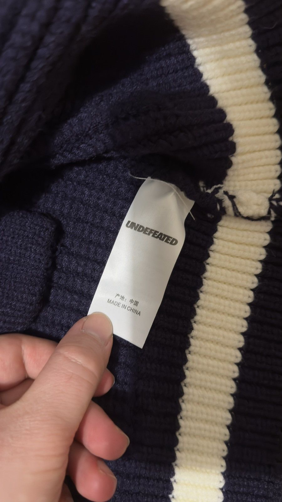 Undefeated Undeteated Cardigan Sweater Varsity Size US M / EU 48-50 / 2 - 5 Thumbnail