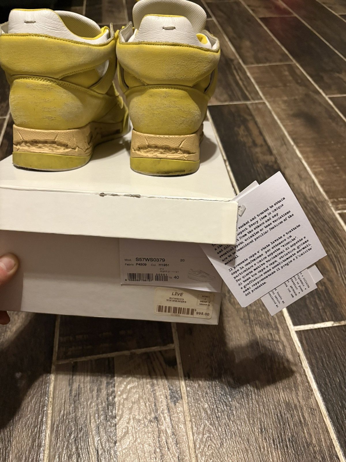 Maison Margiela Maison Margiela Ddstcks Size US 7.5 / EU 40-41 - 10 Thumbnail