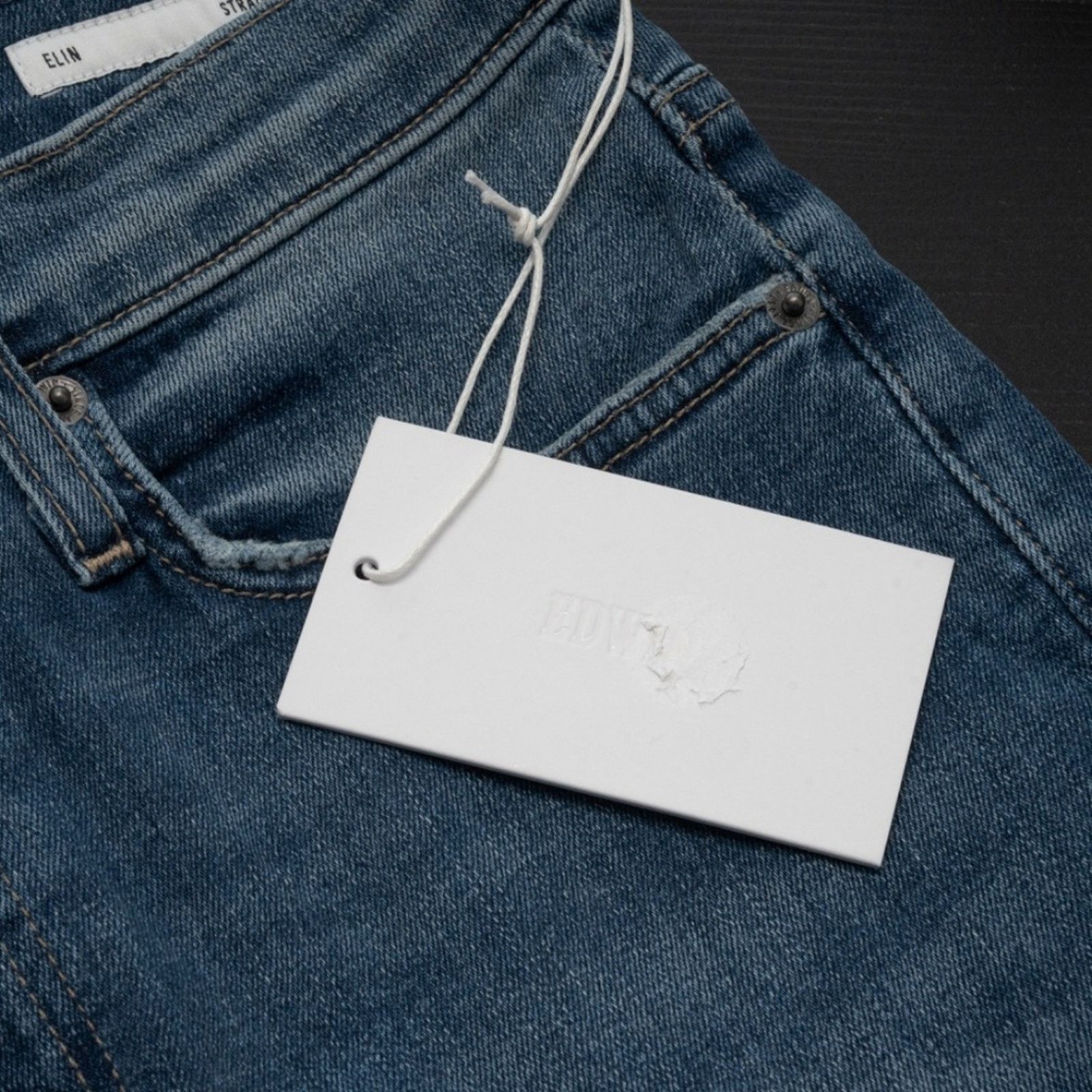 Edwin Edwin. Elin Straight Jeans. Size 27" / US 4 / IT 40 - 12 Thumbnail