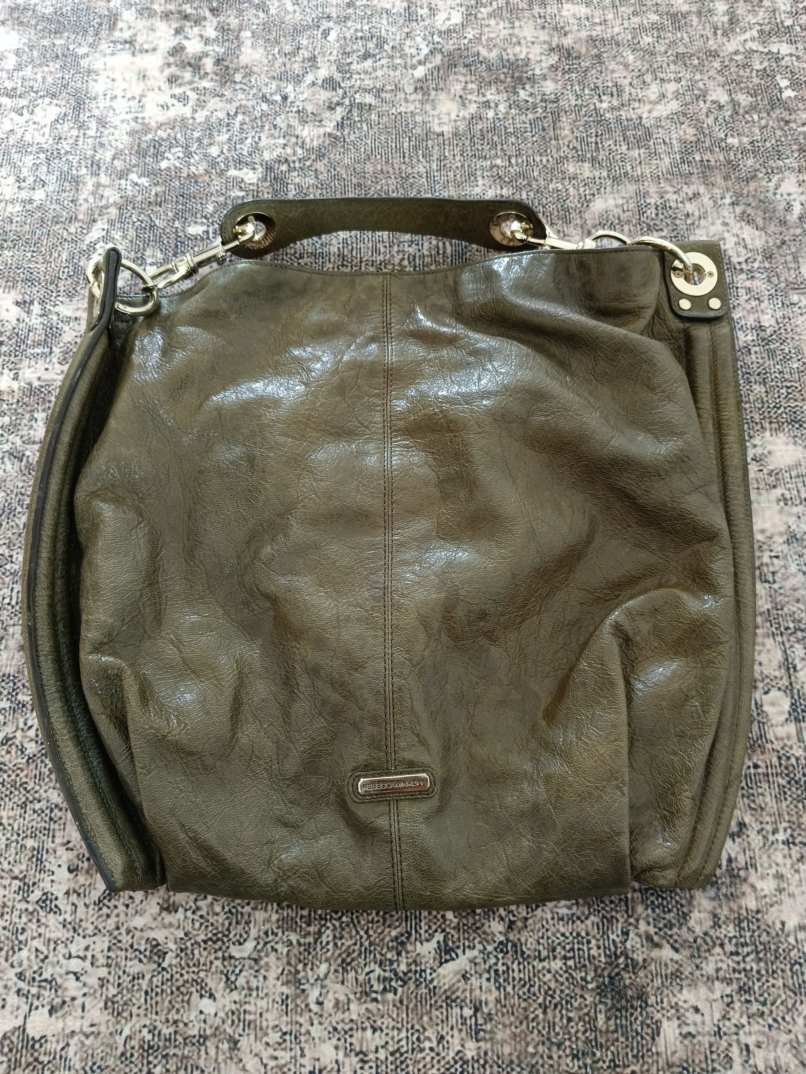 Rebecca Minkoff RABECCA MINKOOF HOBO PATINA LEATHER Size ONE SIZE - 3 Thumbnail
