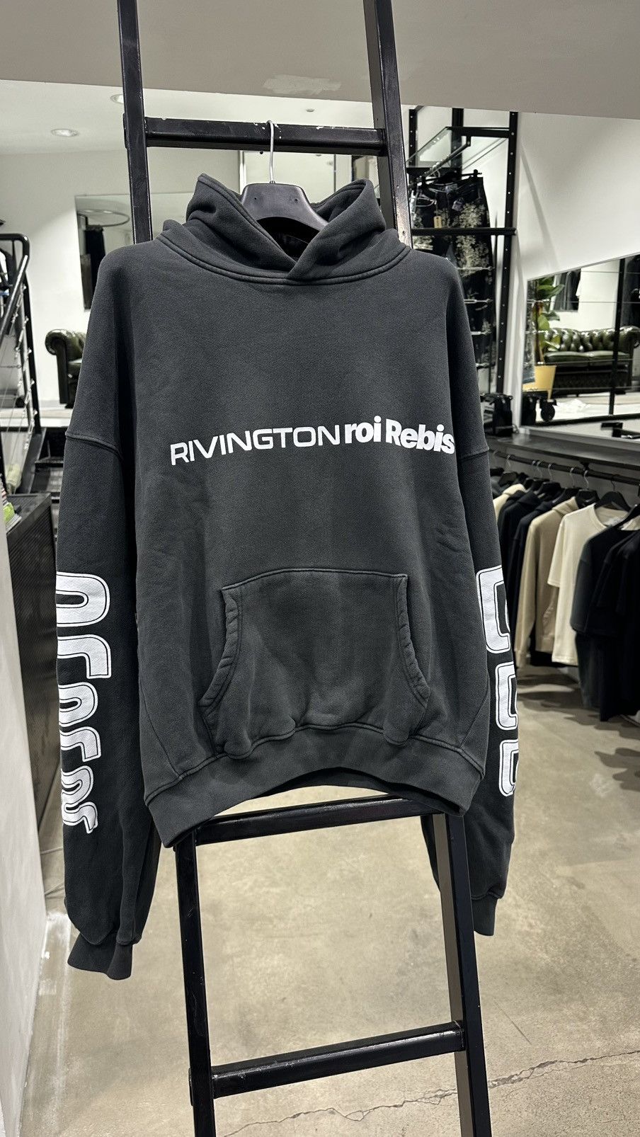 RIVINGTON ROI REBIS - Metanoia USO CVA Hoodie Jet Black