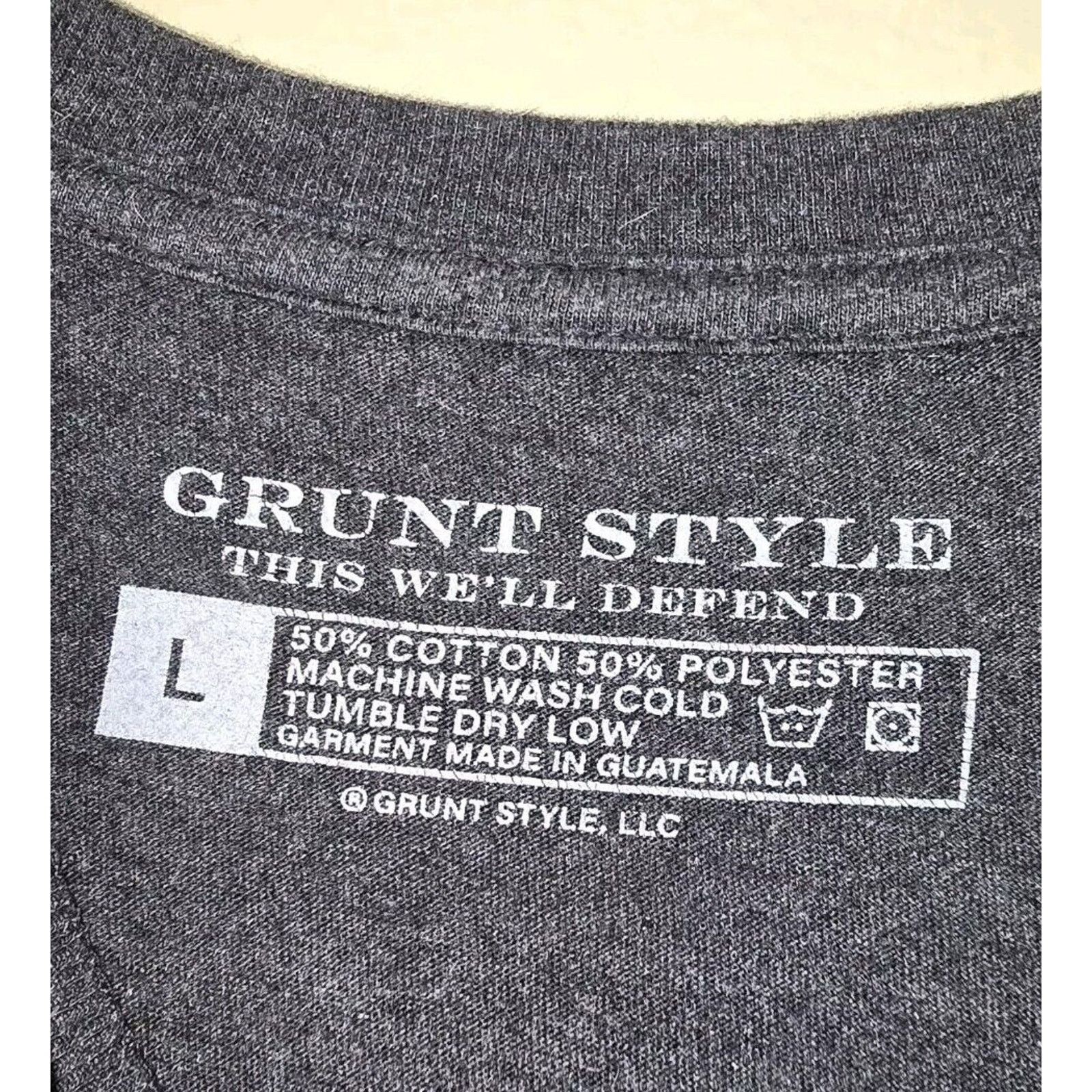 Grunt Style Grunt Style Soldier Painting Woman T Shirt Men's Size L Gray Size US L / EU 52-54 / 3 - 5 Thumbnail