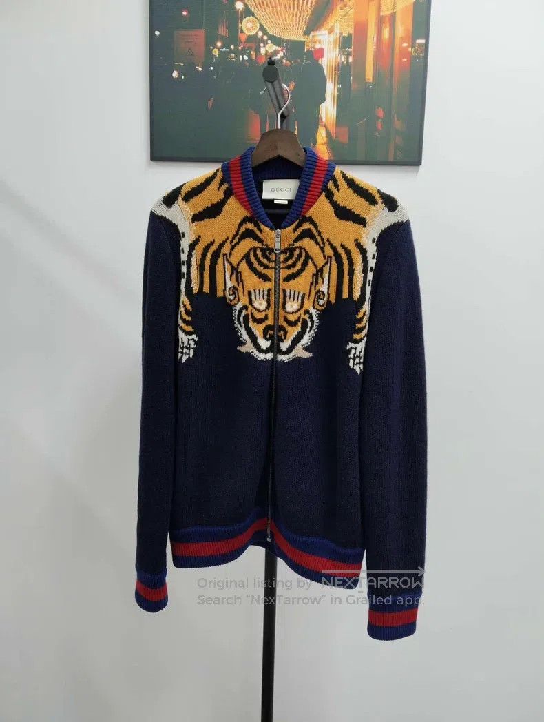 Gucci Gucci Blue knitted jacket Size XS / US 0-2 / IT 36-38 - 1 Thumbnail