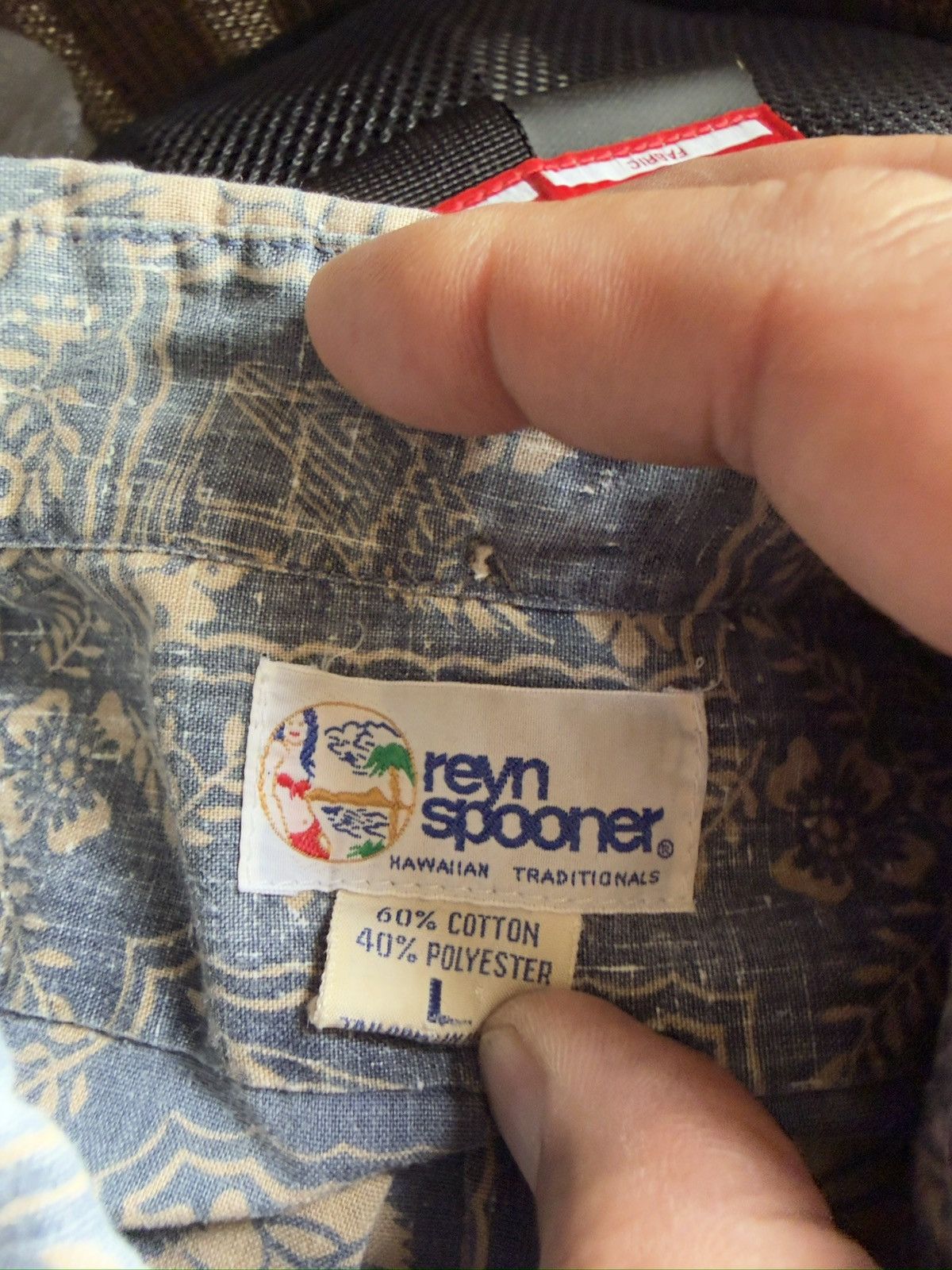 Reyn Spooner PreOwned Reyn Spooner Hawaiian Print Blue Men's Large Size US L / EU 52-54 / 3 - 4 Thumbnail