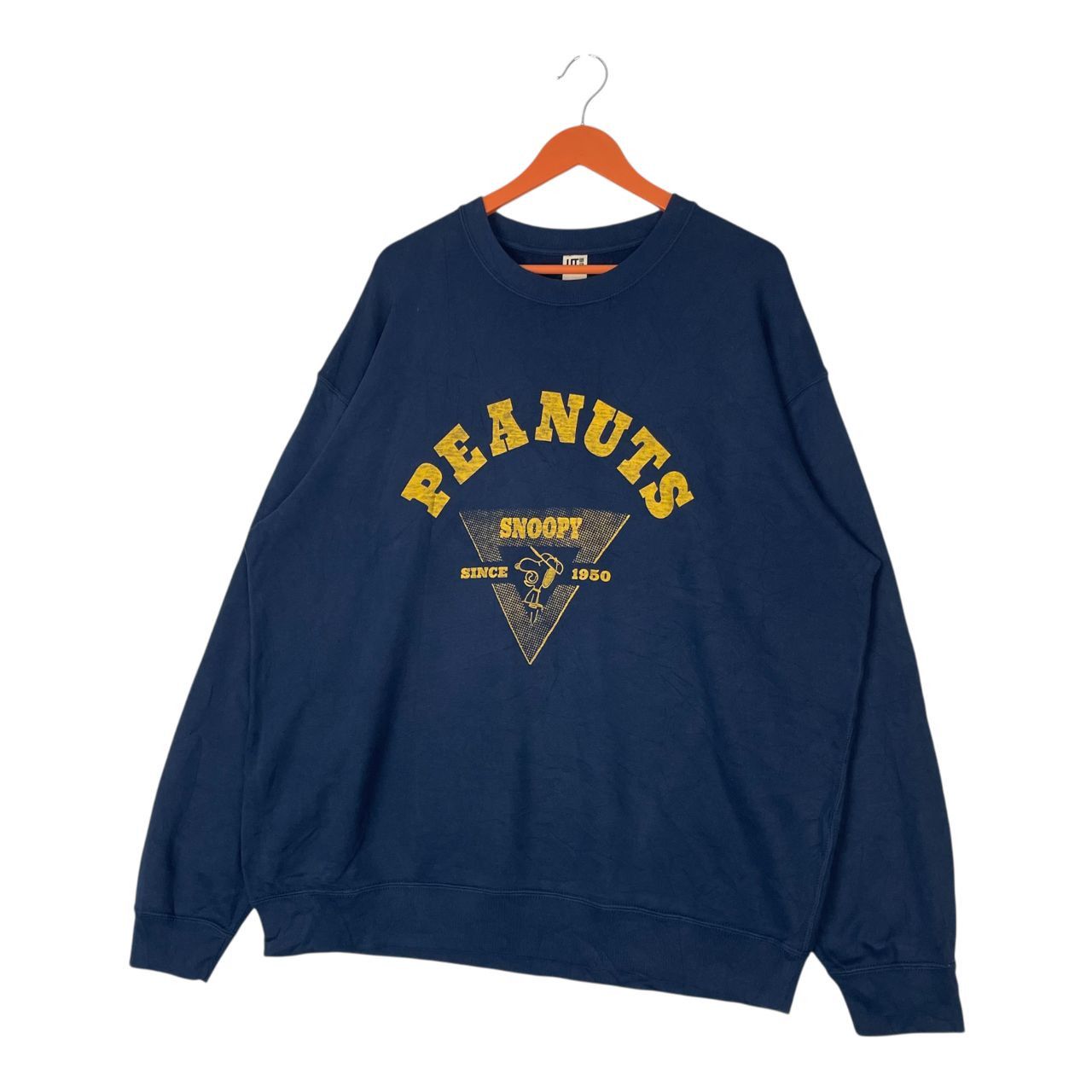 Kaws × Peanuts × Uniqlo Vintage Peanuts Snoopy Printed Pullover Sweatshirt Size US XL / EU 56 / 4 - 2 Thumbnail