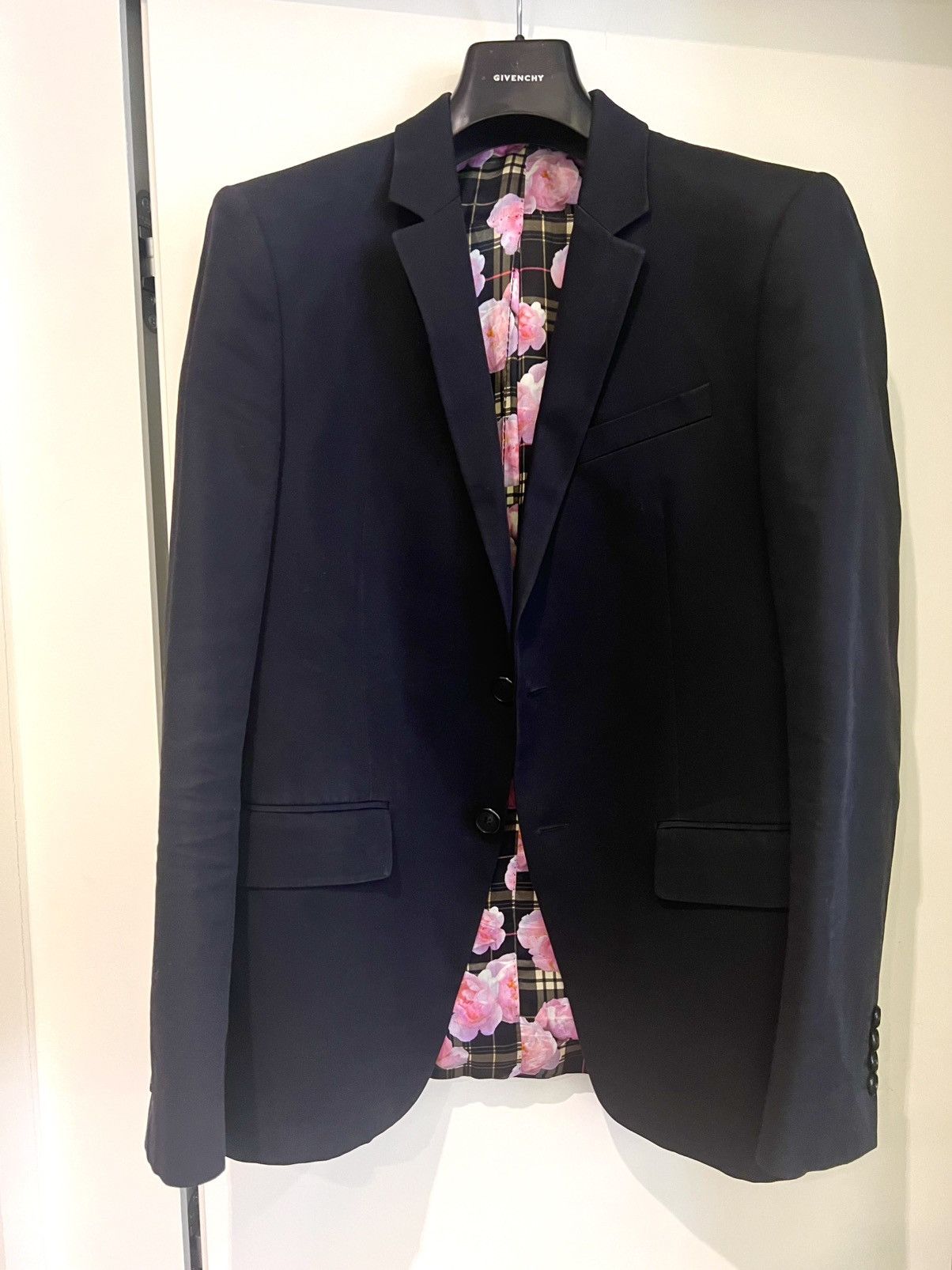 Givenchy × Riccardo Tisci Givenchy tisci Archive SS2013 tartan floral print blazer Size 50R - 2 Thumbnail