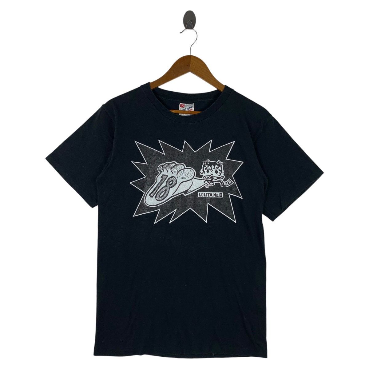 Japanese Brand Vintage LOLITA NO 18 japanese punk rock band graphic tee Size US M / EU 48-50 / 2 - 1 Thumbnail
