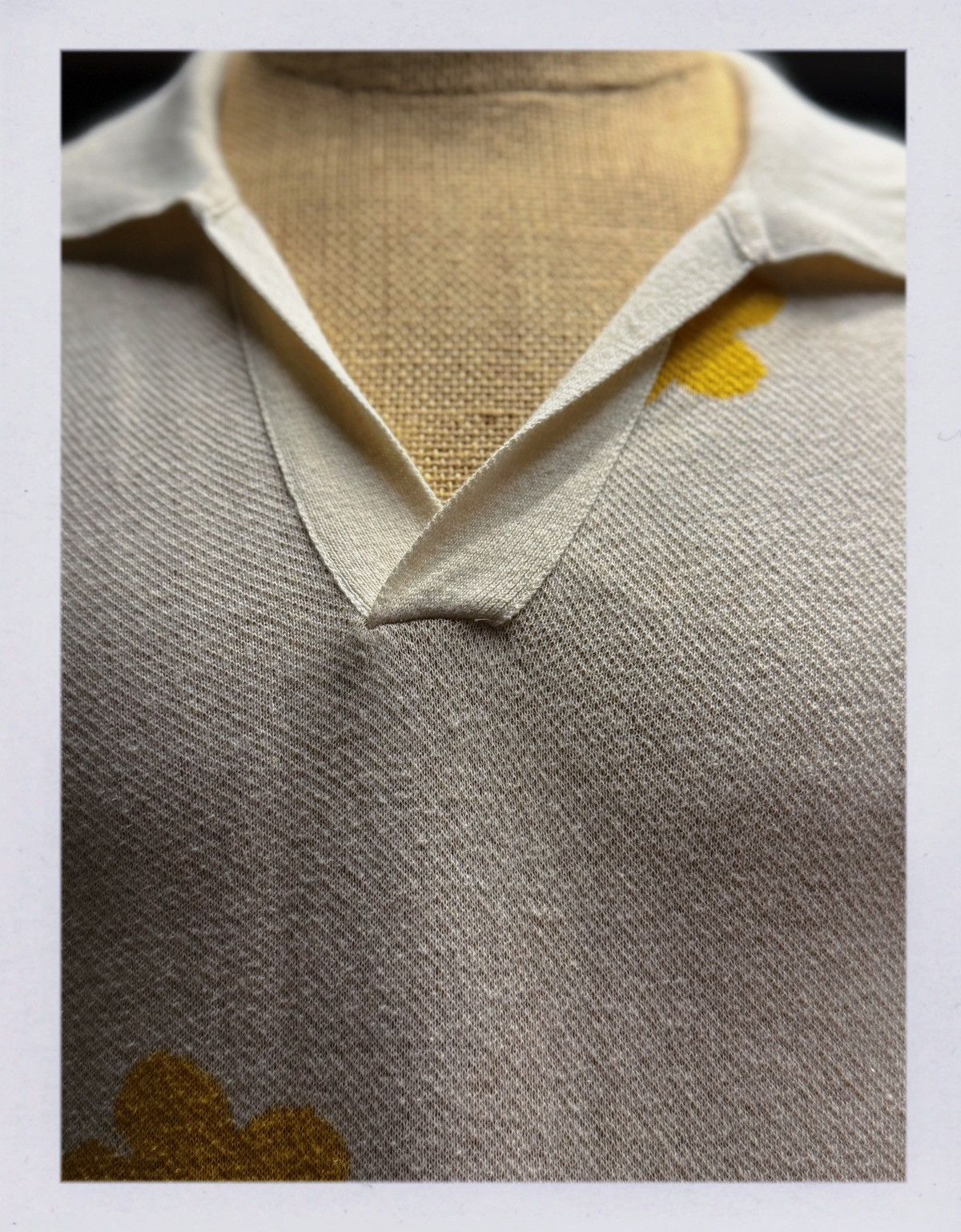 Asos 🌼 Retro Knit Flower Shirt Size US M / EU 48-50 / 2 - 4 Thumbnail