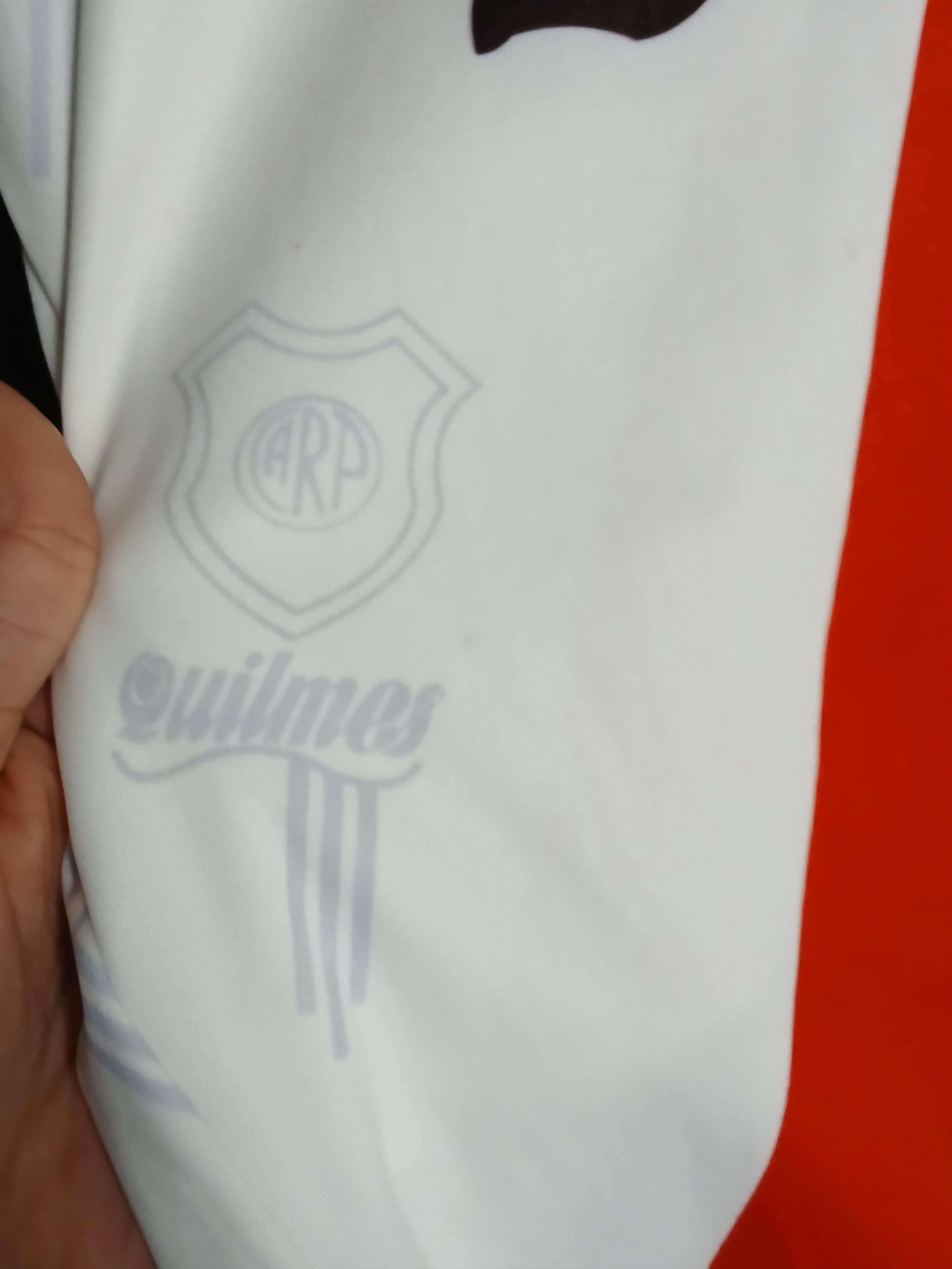 Other River Plate 1996/1997 Home Football Long Sleeve Jersey Size US L / EU 52-54 / 3 - 6 Thumbnail