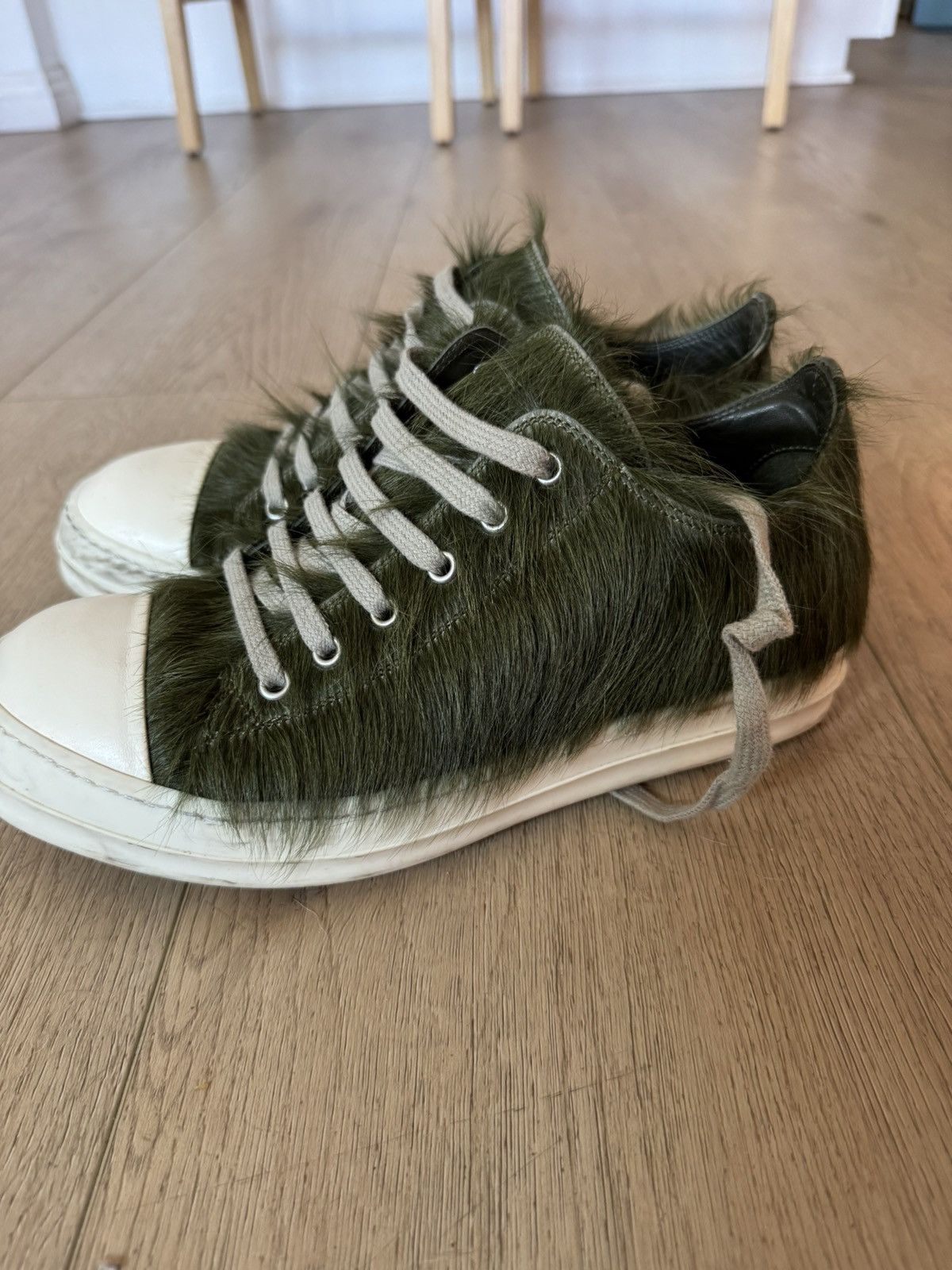 Rick Owens Ponyhair ramones grinch Size US 7 / EU 40 - 3 Thumbnail