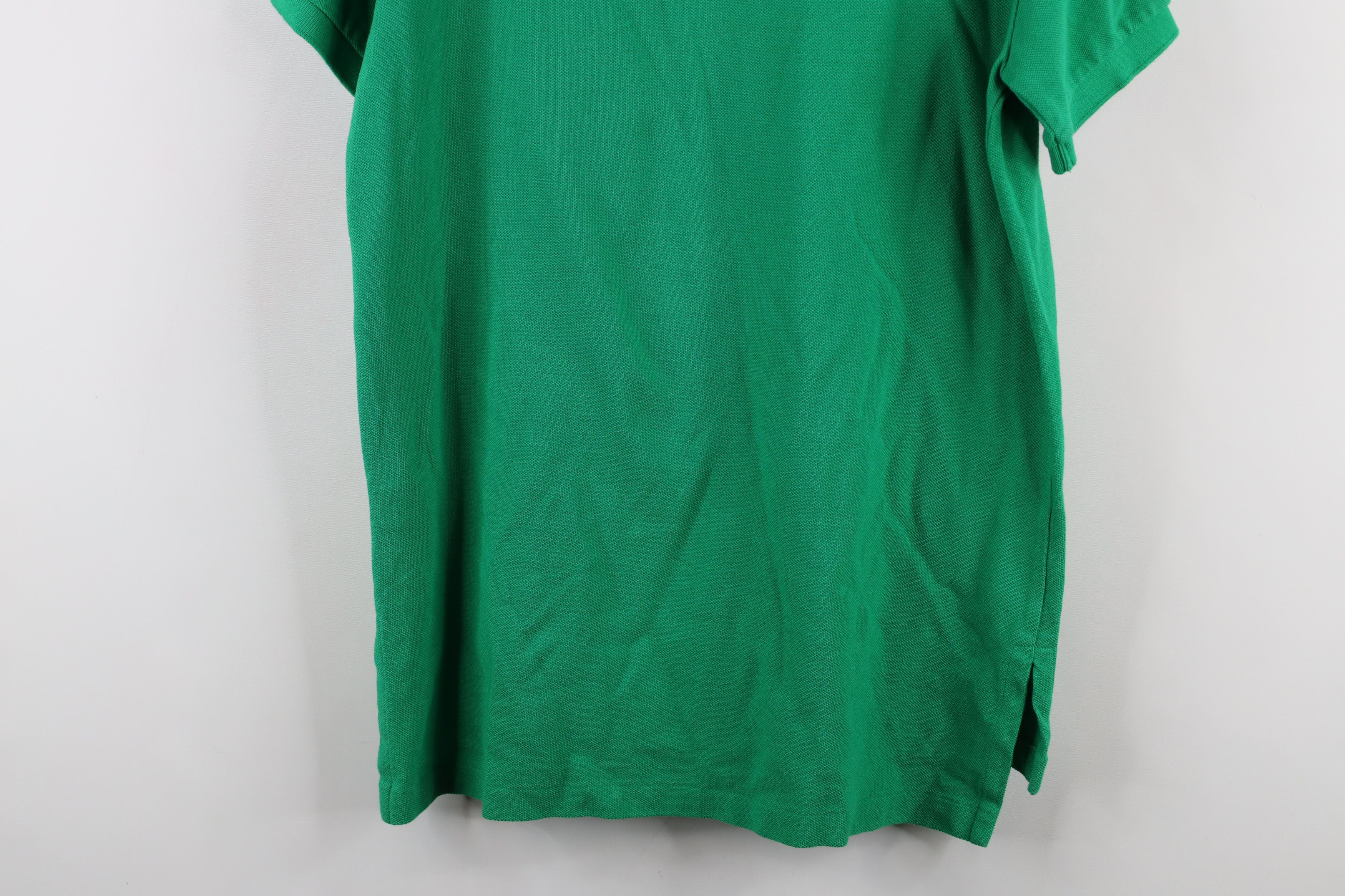 Ralph Lauren × Vintage Vintage 90s Ralph Lauren Fit Collared Polo Shirt Kelly Green Size US M / EU 48-50 / 2 - 10 Thumbnail