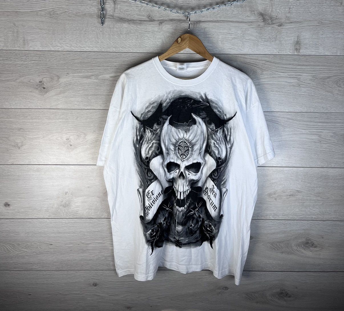 Other Men’s rock T-shirt bai logo scull size Xxl y2k Size US XXL / EU 58 / 5 - 1 Thumbnail