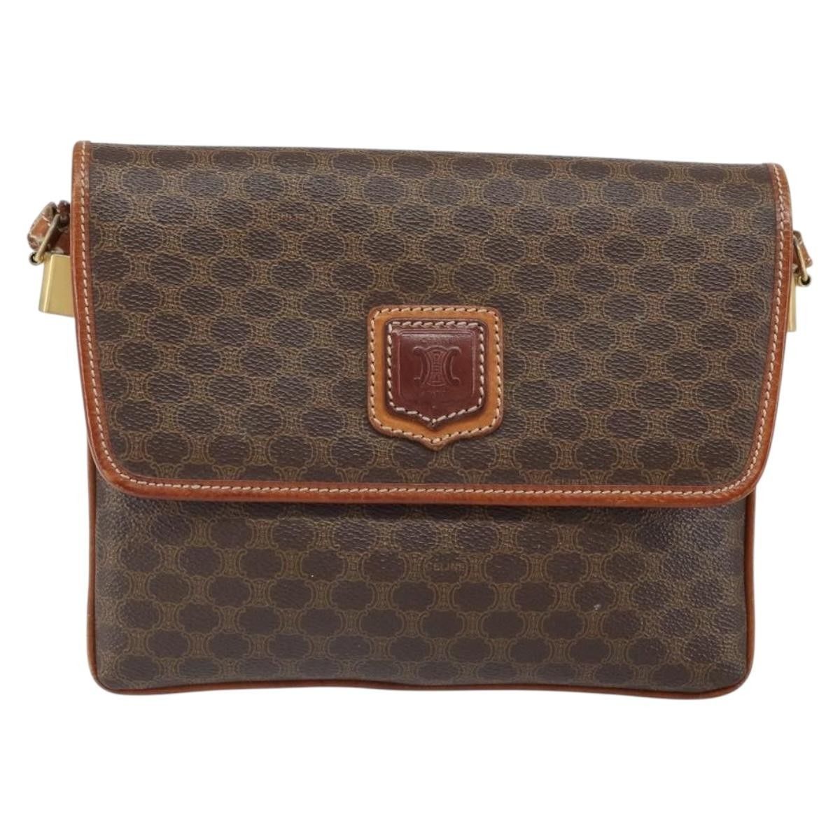 Celine Celine Vintage Macadam Canvas and Leather Size ONE SIZE - 1 Thumbnail
