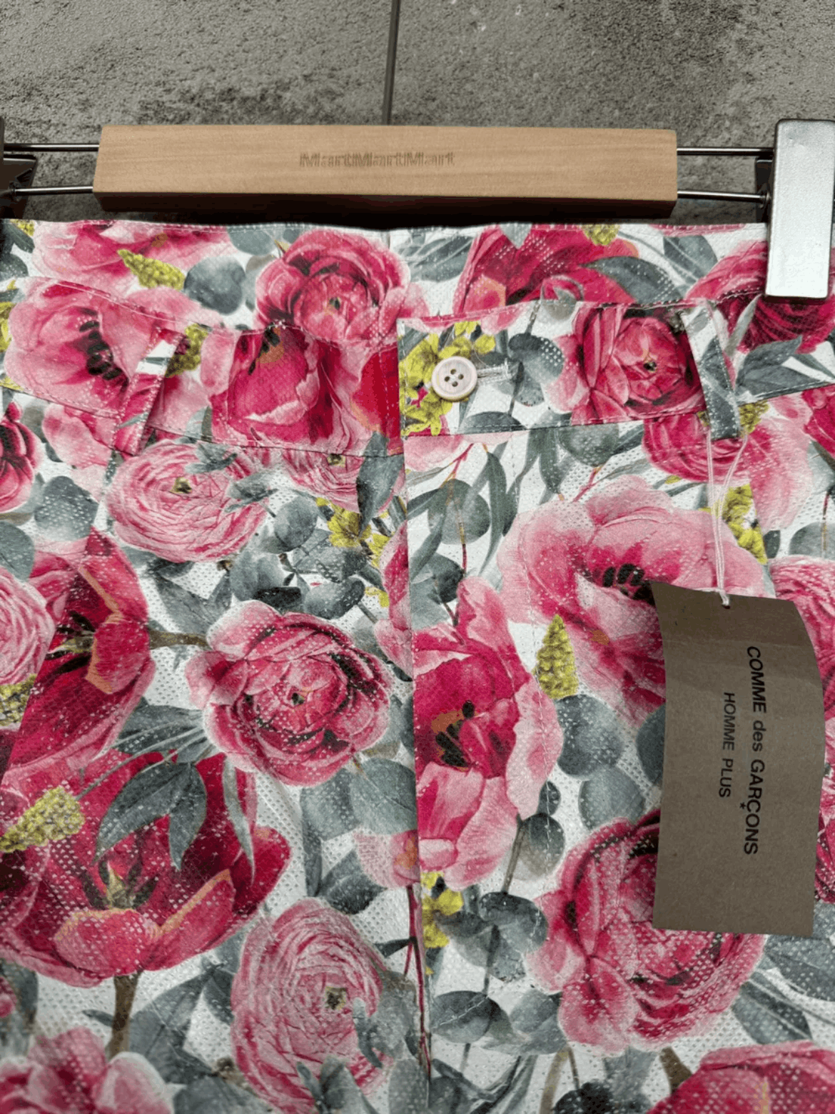 Comme des Garcons Homme Plus Sz M Comme Des Garcons Homme Plus AD2021 Flower Pants Size US 32 / EU 48 - 5 Thumbnail