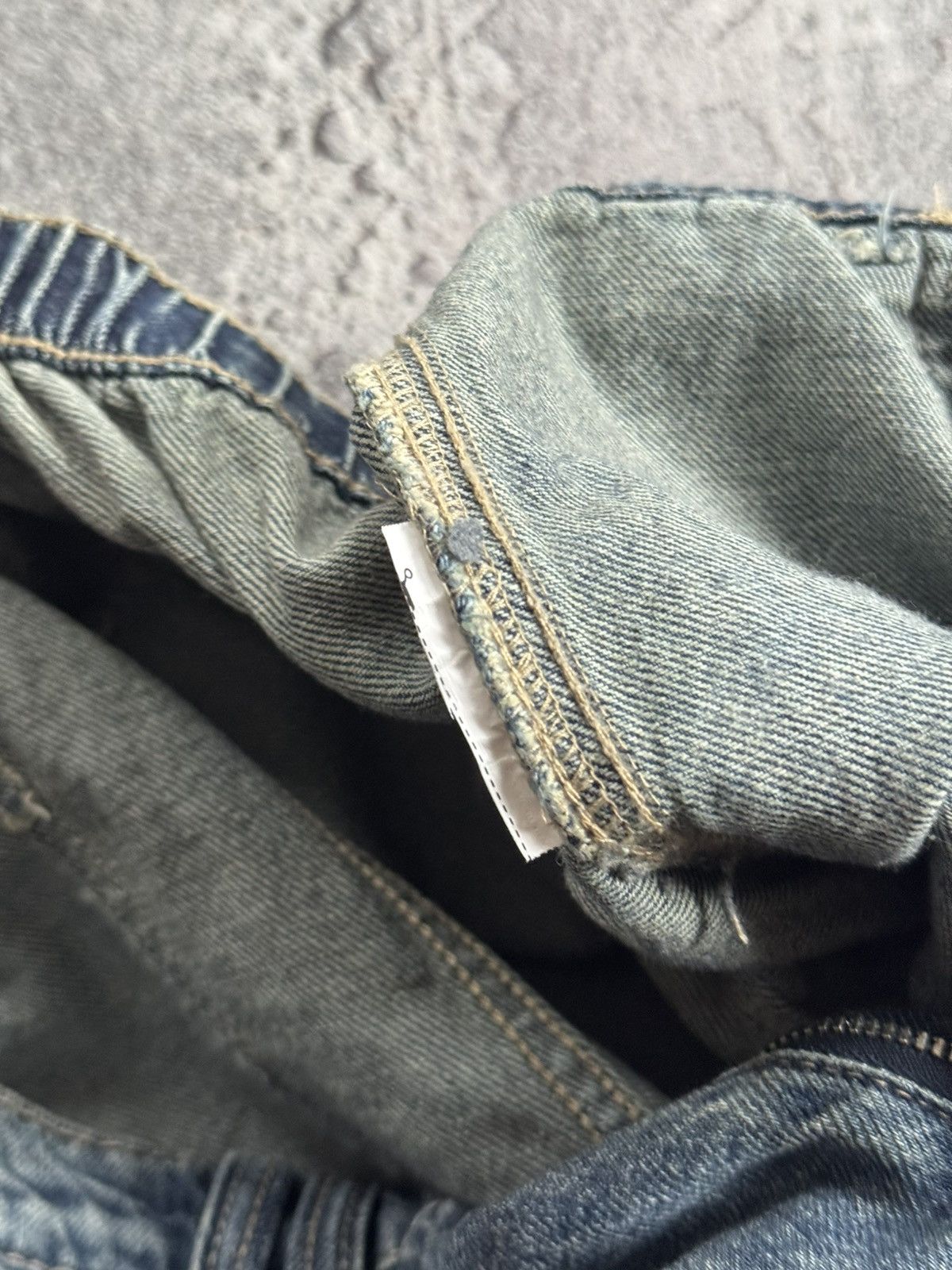 If Six Was Nine Retro 90s pants jeans baggy cargo trouser Multipocket L.G.B. Size 28" / US 6 / IT 42 - 15 Thumbnail