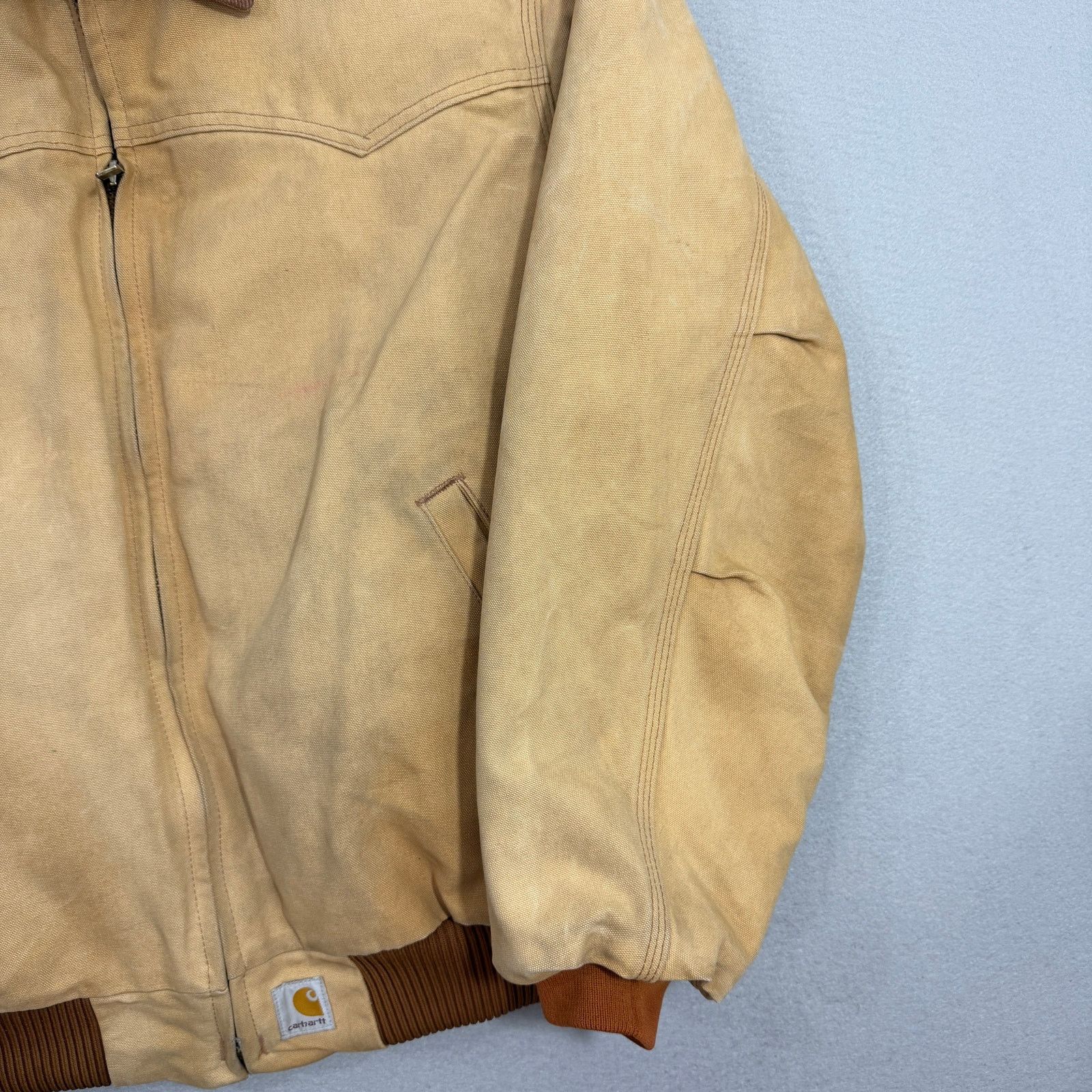 Carhartt Vintage Carhartt SANTA FE Jacket Extra Large Duck Red Quilt Size US XL / EU 56 / 4 - 4 Thumbnail