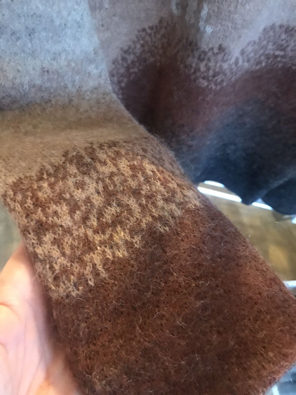 ERL Ombré mohair alpaca wool knit Size US L / EU 52-54 / 3 - 3 Thumbnail