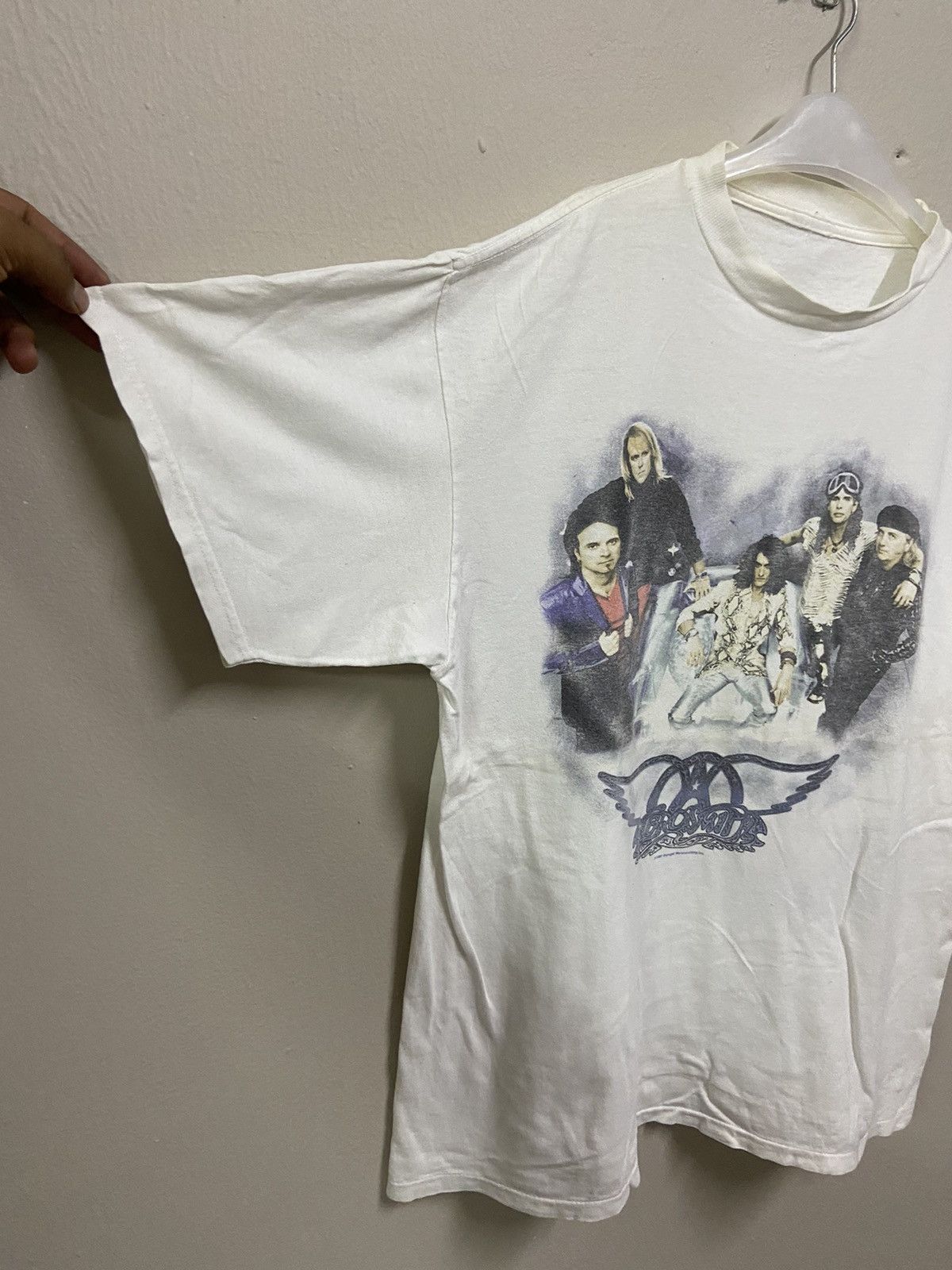 Aerosmith × Band Tees × Vintage Rare‼️Vintage Aerosmith 1997 tour band tshirt Size US L / EU 52-54 / 3 - 5 Thumbnail
