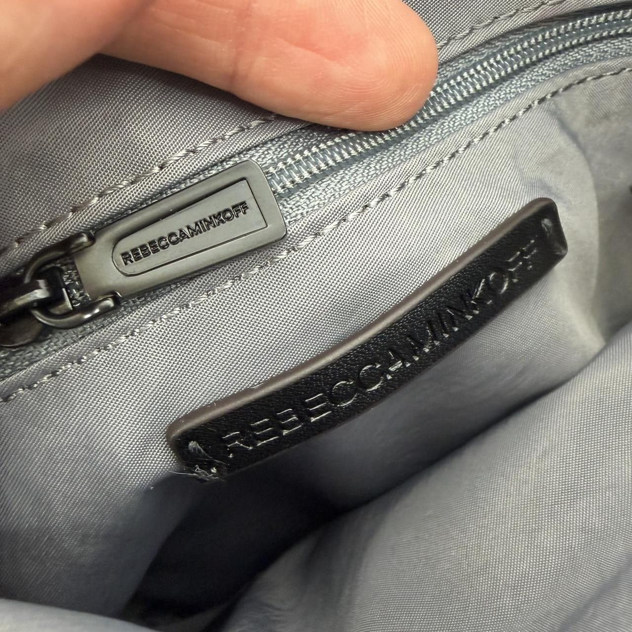 Rebecca Minkoff Rebecca Minkoff grey crossbody bag with studded details Size ONE SIZE - 4 Thumbnail
