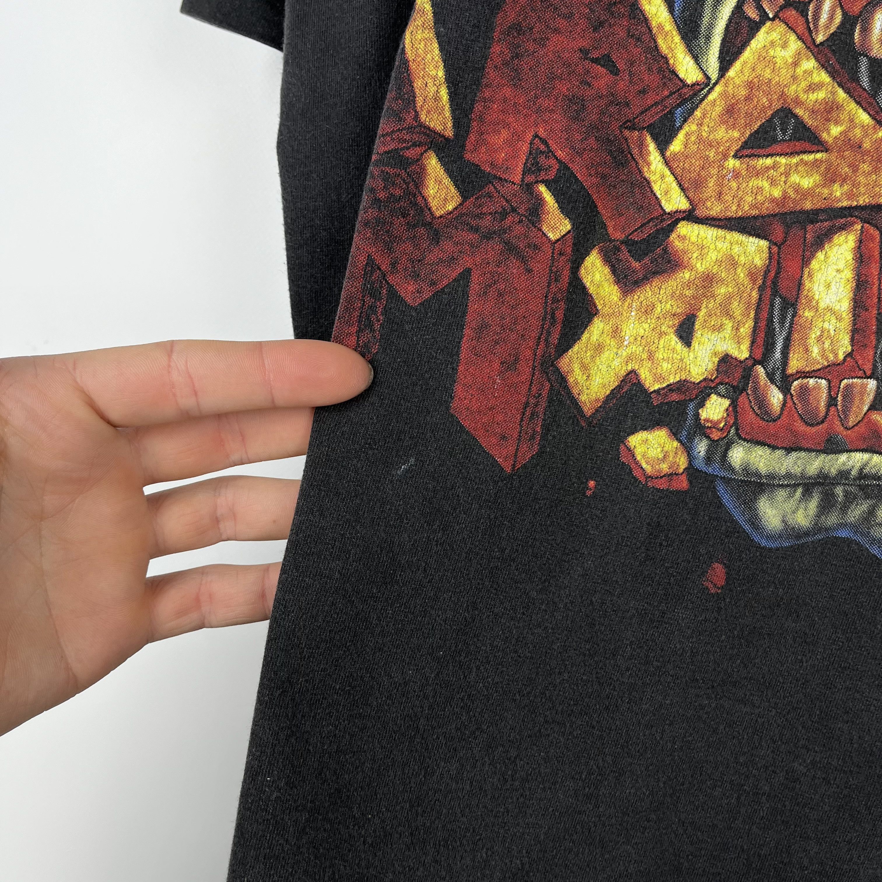 Band Tees Vintage Iron Maiden Rare Rock Band T Shirt 90’s Size US XL / EU 56 / 4 - 14 Thumbnail