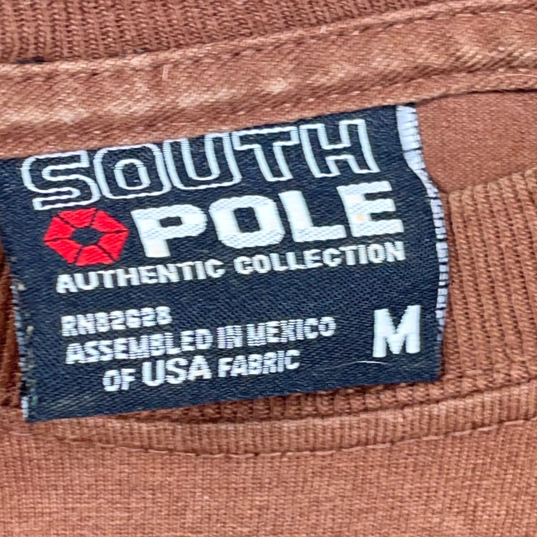 Southpole VINTAGE Southpole Shirt Men M Brown Logo Graphic Print T-Shirt 80s Grunge USA Skate Size US M / EU 48-50 / 2 - 7 Thumbnail