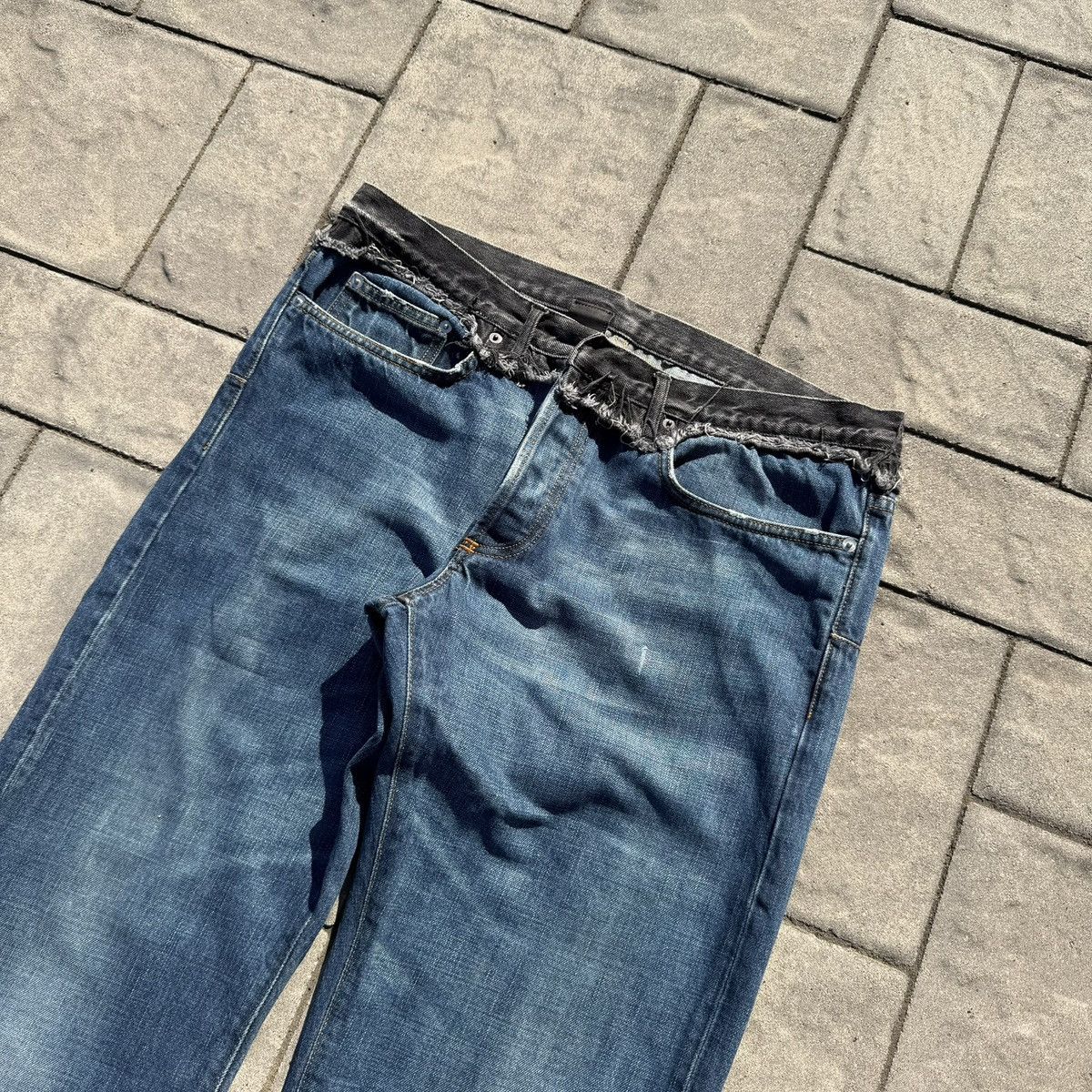 Dior AW06 Dior Homme Cummerbund Denim Size US 34 / EU 50 - 2 Thumbnail