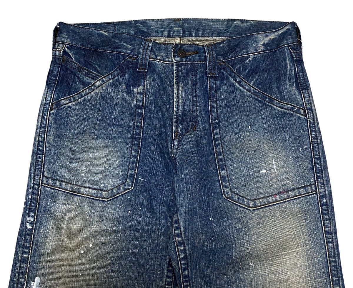 If Six Was Nine × Japanese Brand Rare Design Vintage Japanese Brand Bobson Flared Jeans 2000s Size US 31 - 3 Thumbnail