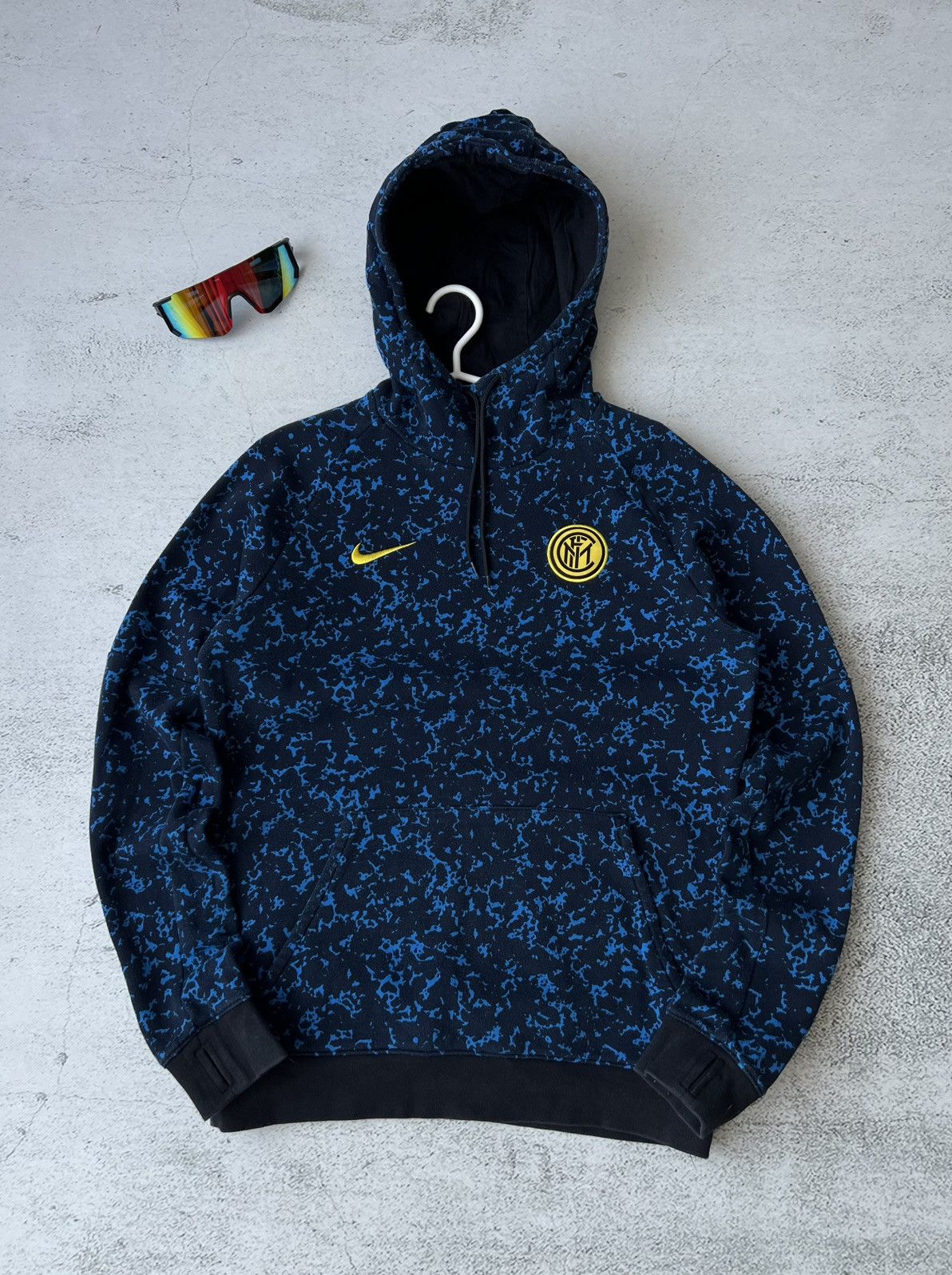 Nike Nike Inter Milan Hoodie Size US S / EU 44-46 / 1 - 1 Thumbnail