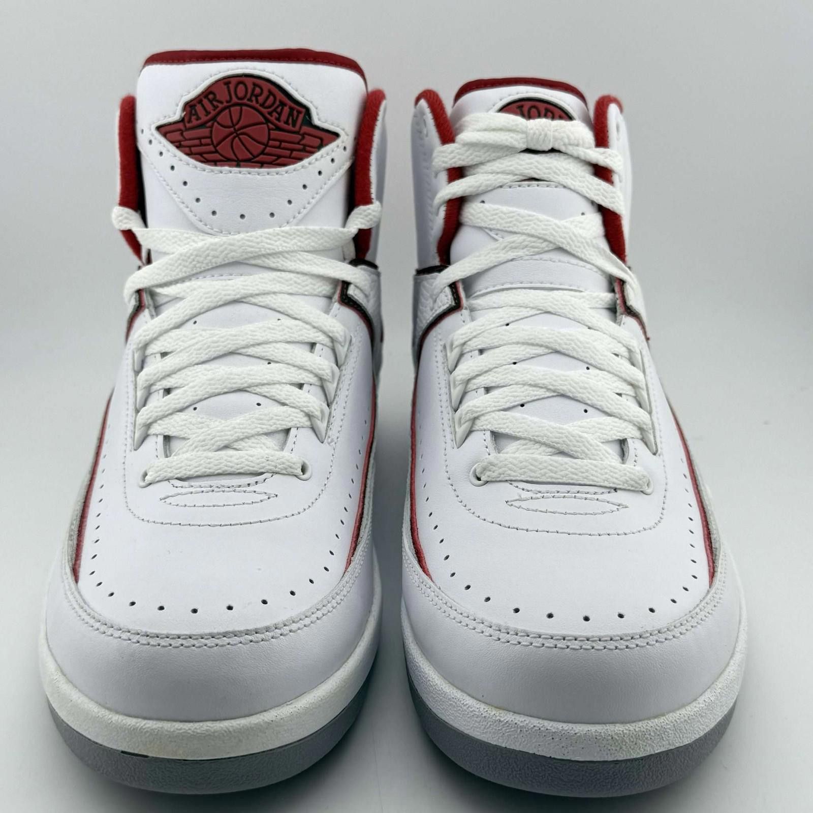 Nike og box Air Jordan 2 Retro White/Red Sneakers US 9.5 New Size US 9.5 / EU 42-43 - 3 Thumbnail