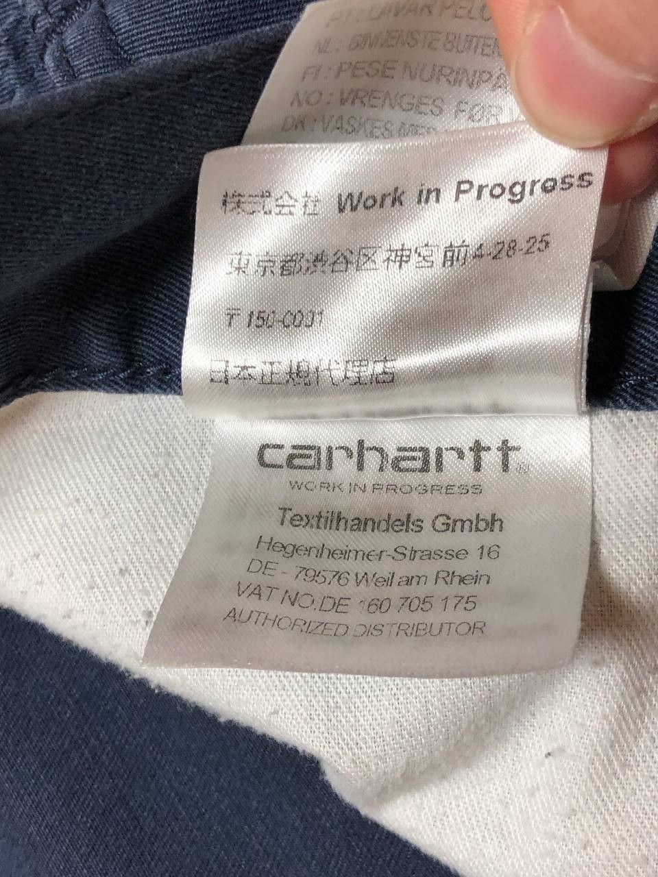 Carhartt Wip Vintage Carhartt Wip Straight Casual Pants Size 38 Size US 38 / EU 54 - 4 Thumbnail