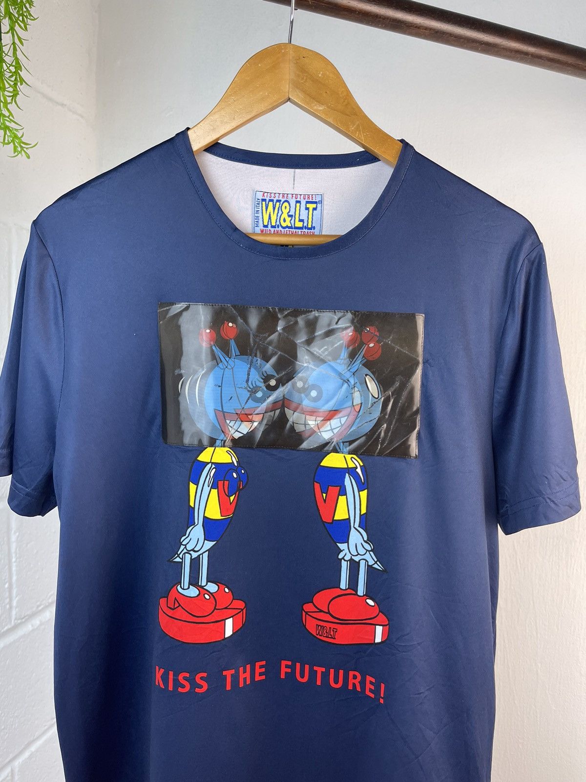 W&LT × Walter Van Beirendonck Rare 1998 W&LT Holographic Couple Jersey Size US L / EU 52-54 / 3 - 5 Thumbnail